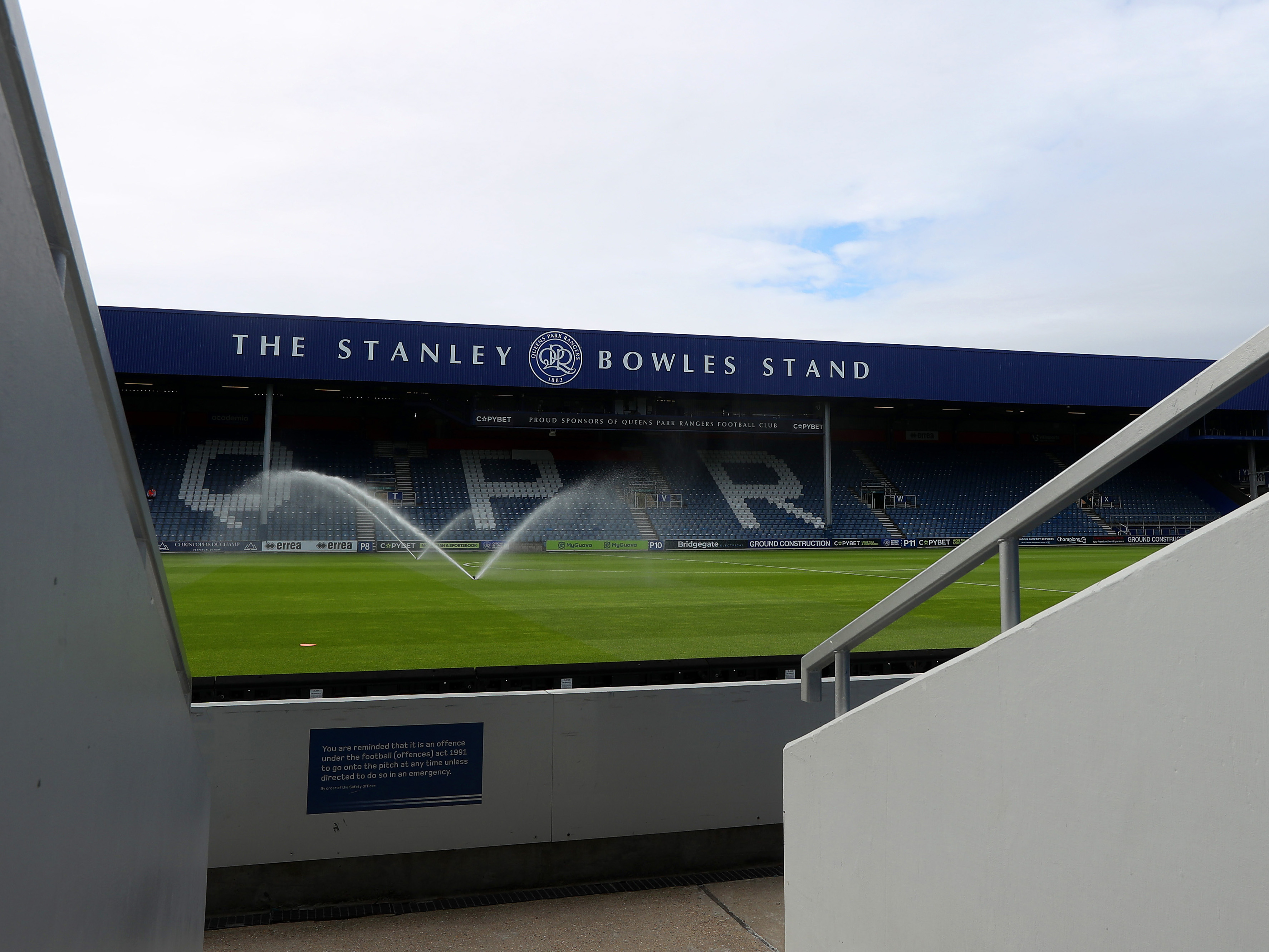An image of QPR's stadium