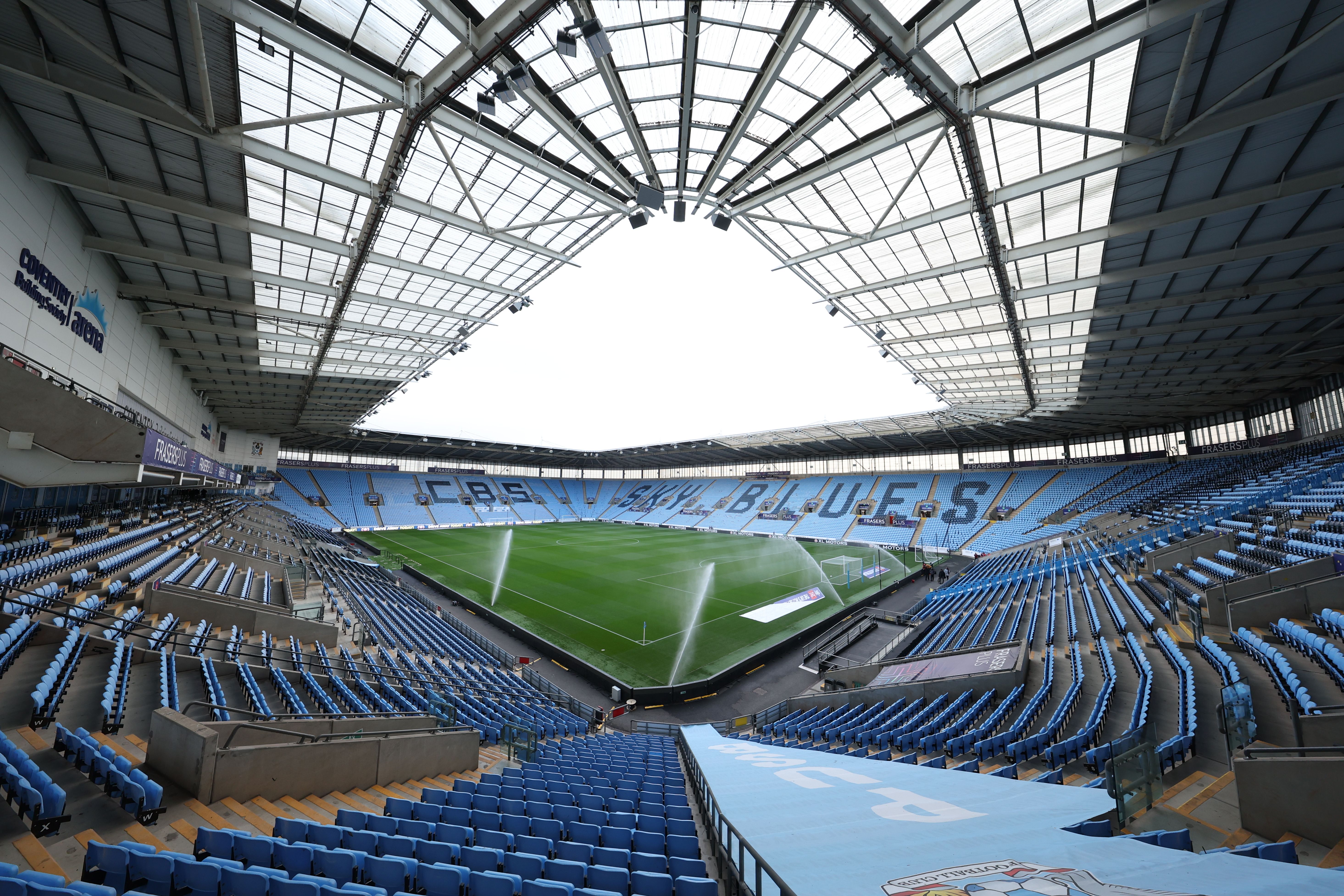 A general view of the CBS Arena 