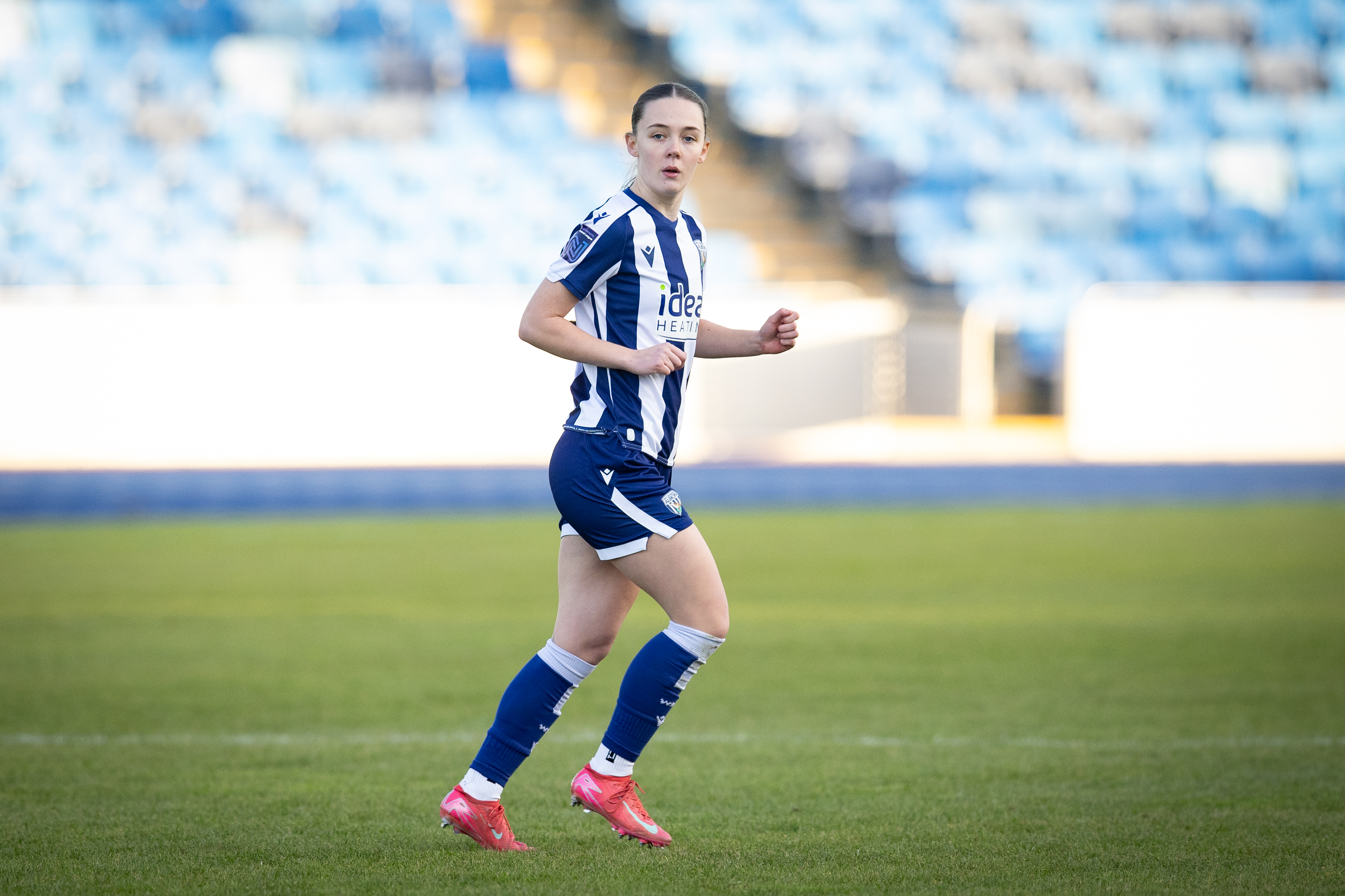 Millie Pullen in action for Albion against Middlesbrough.