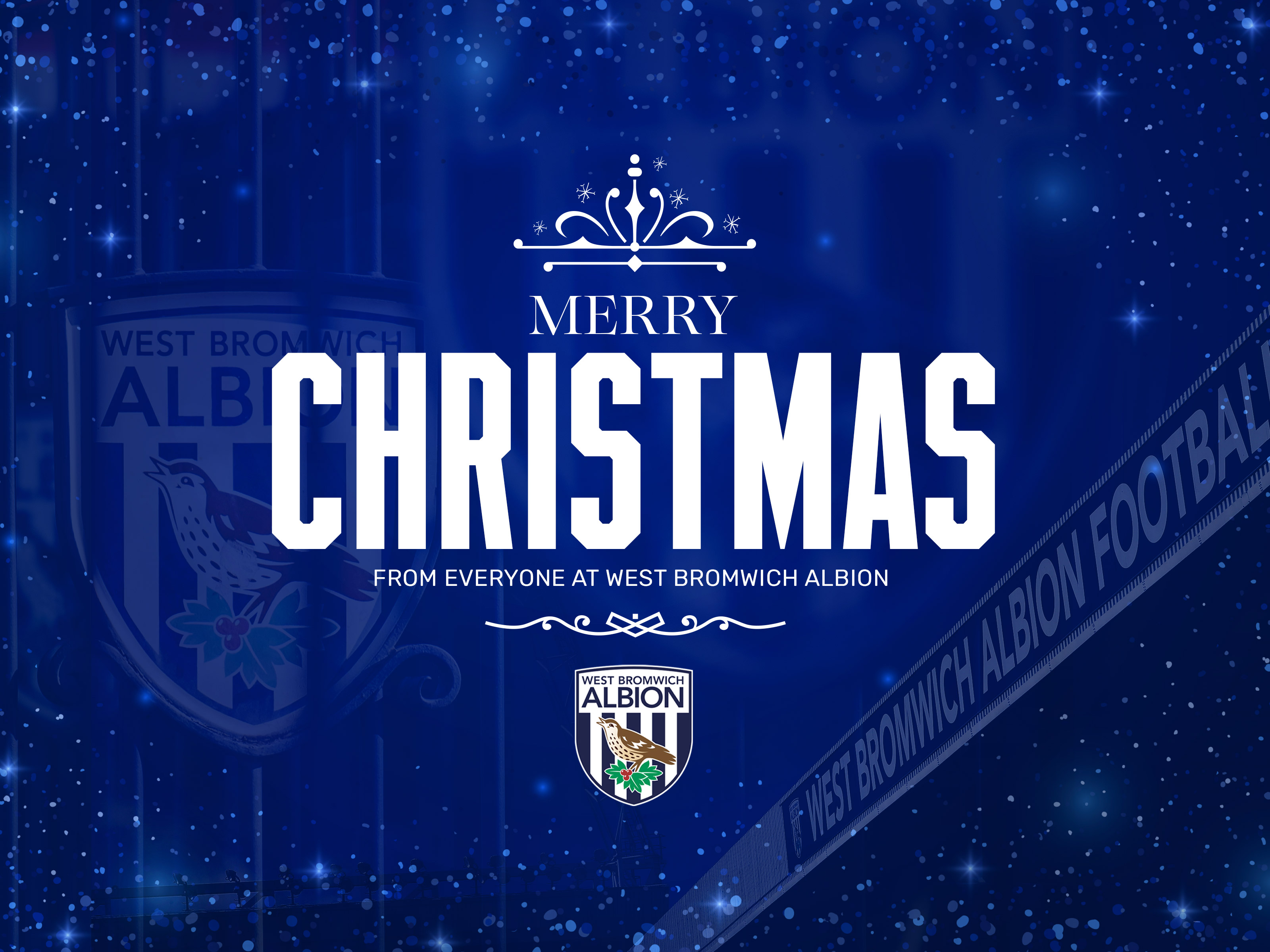 WBA's Christmas graphic for 2025