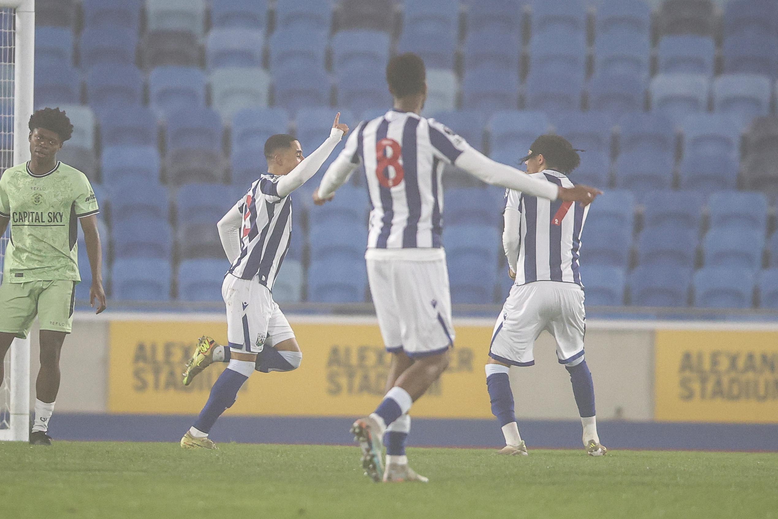 Albion score against Luton.