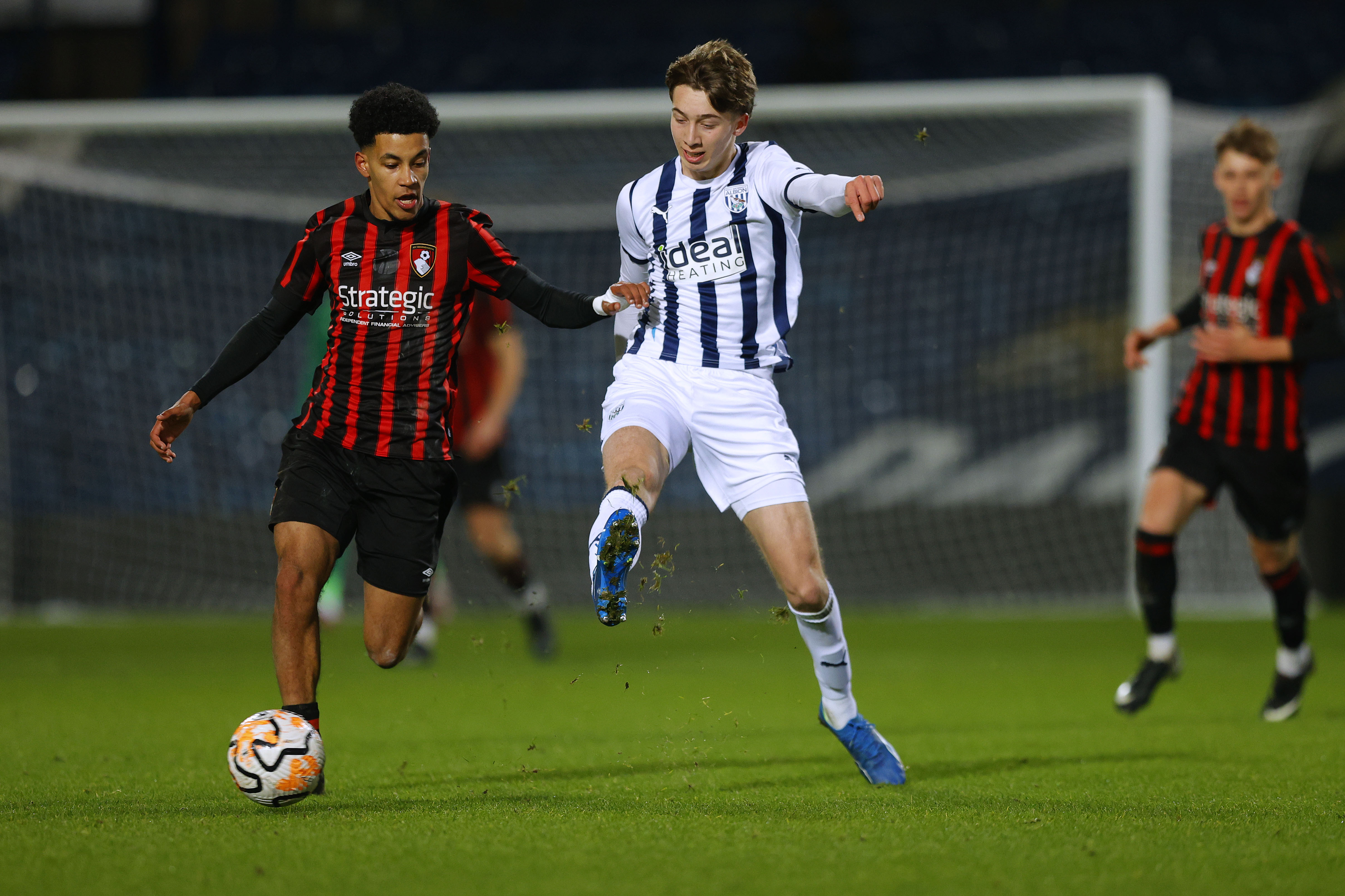 Albion in action against Bournemouth.