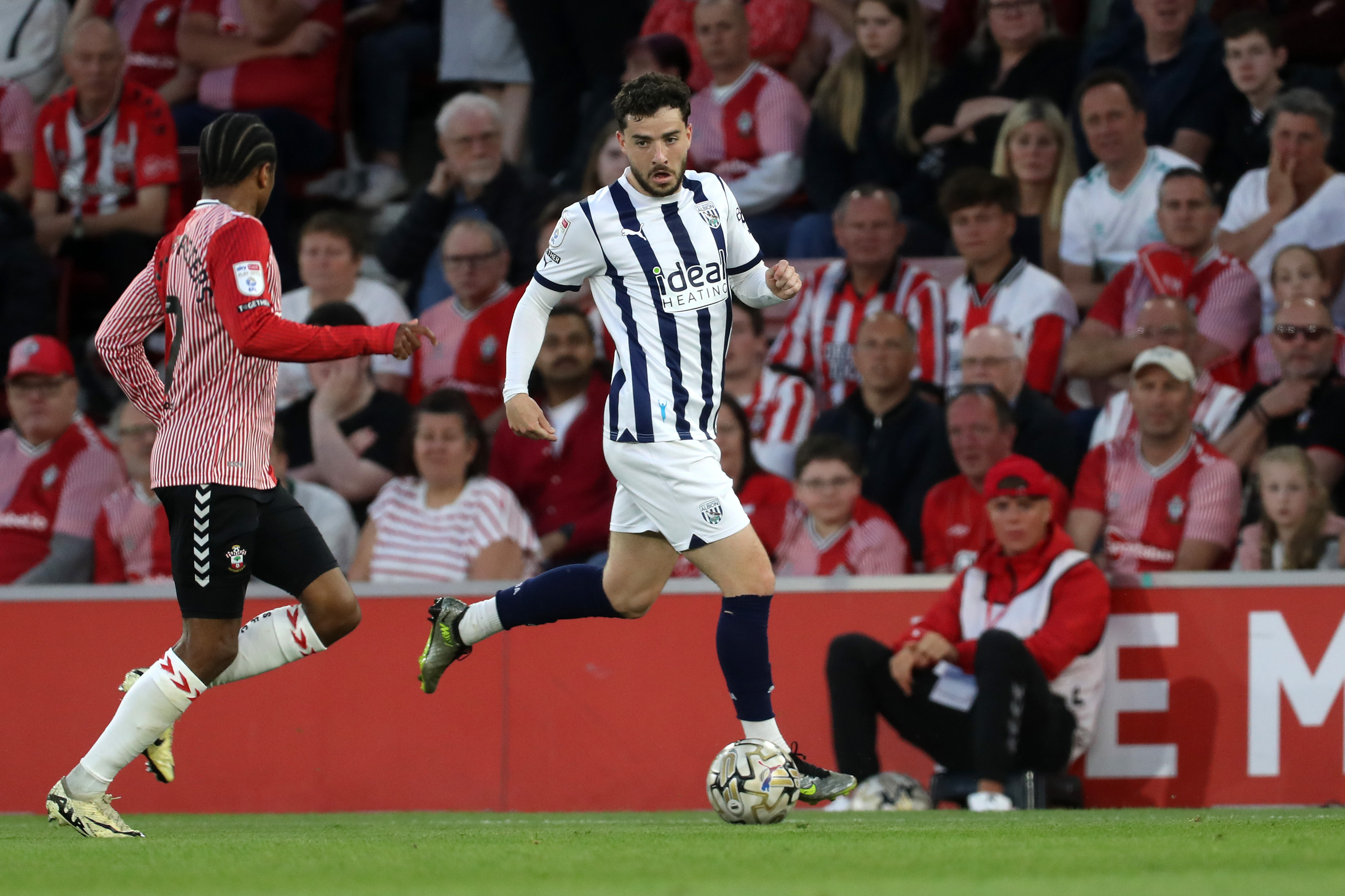 Mikey Johnston on the ball against Southampton