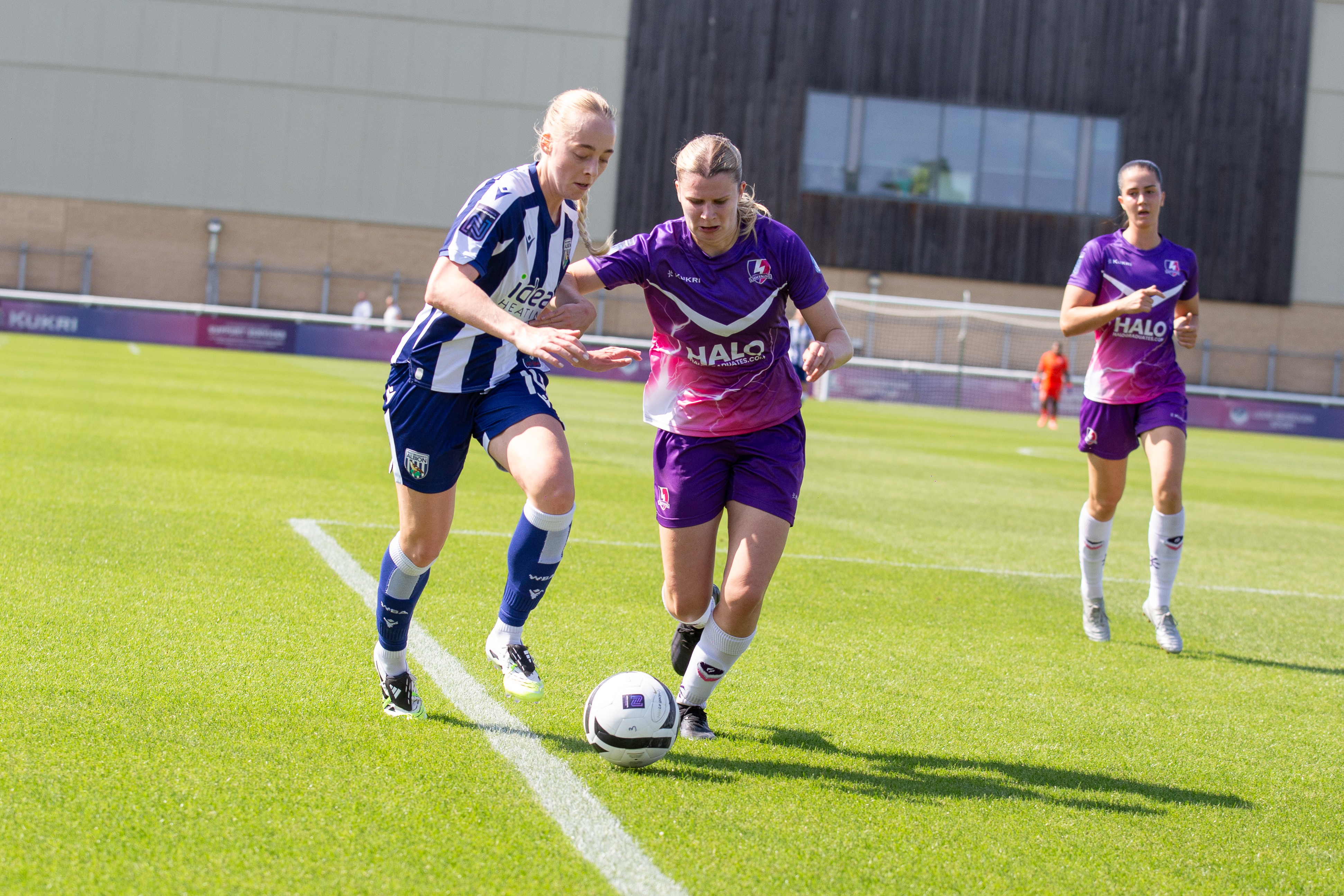Ellie May in action against Loughborough.