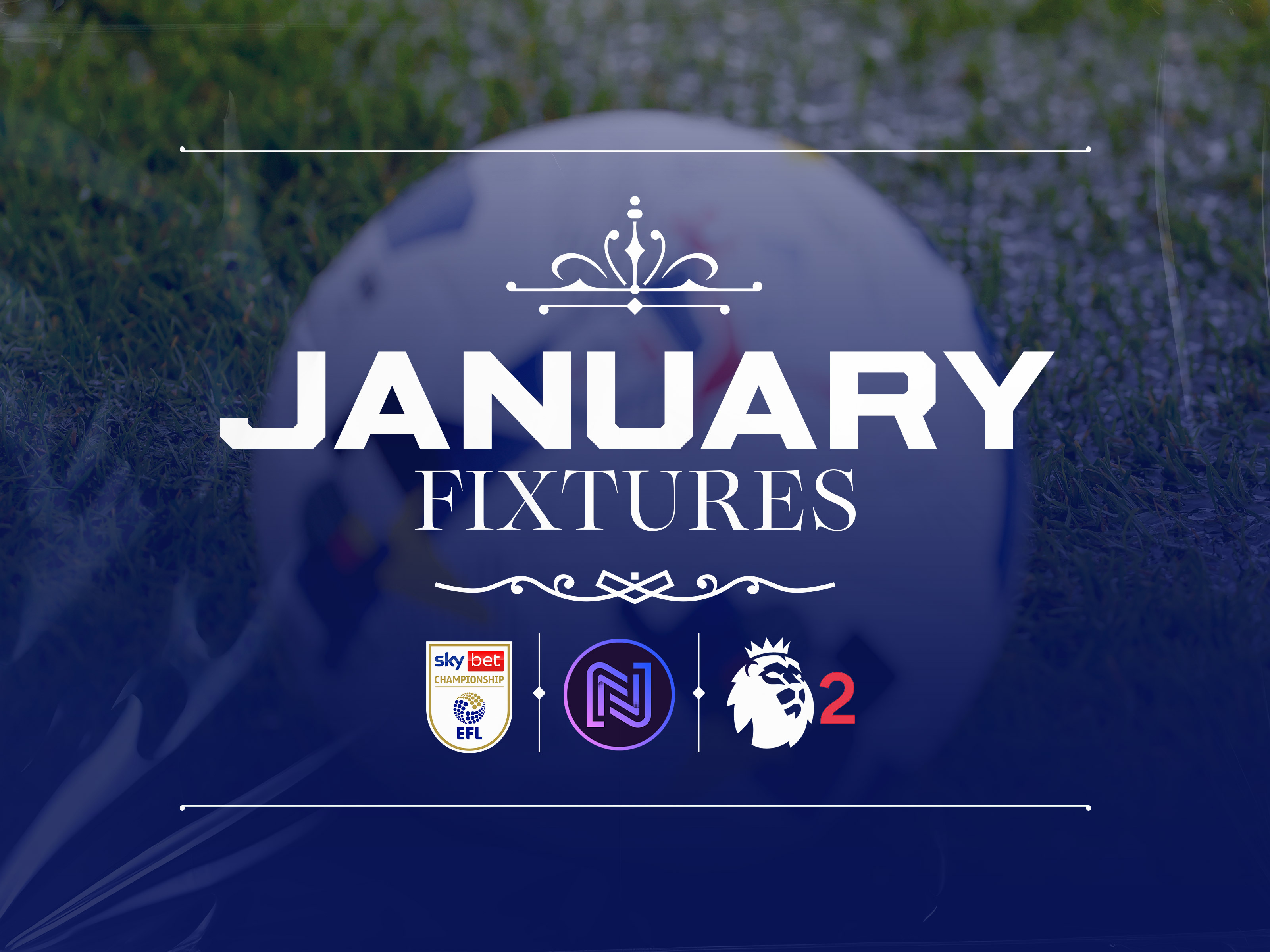WBA's January fixtures graphic 