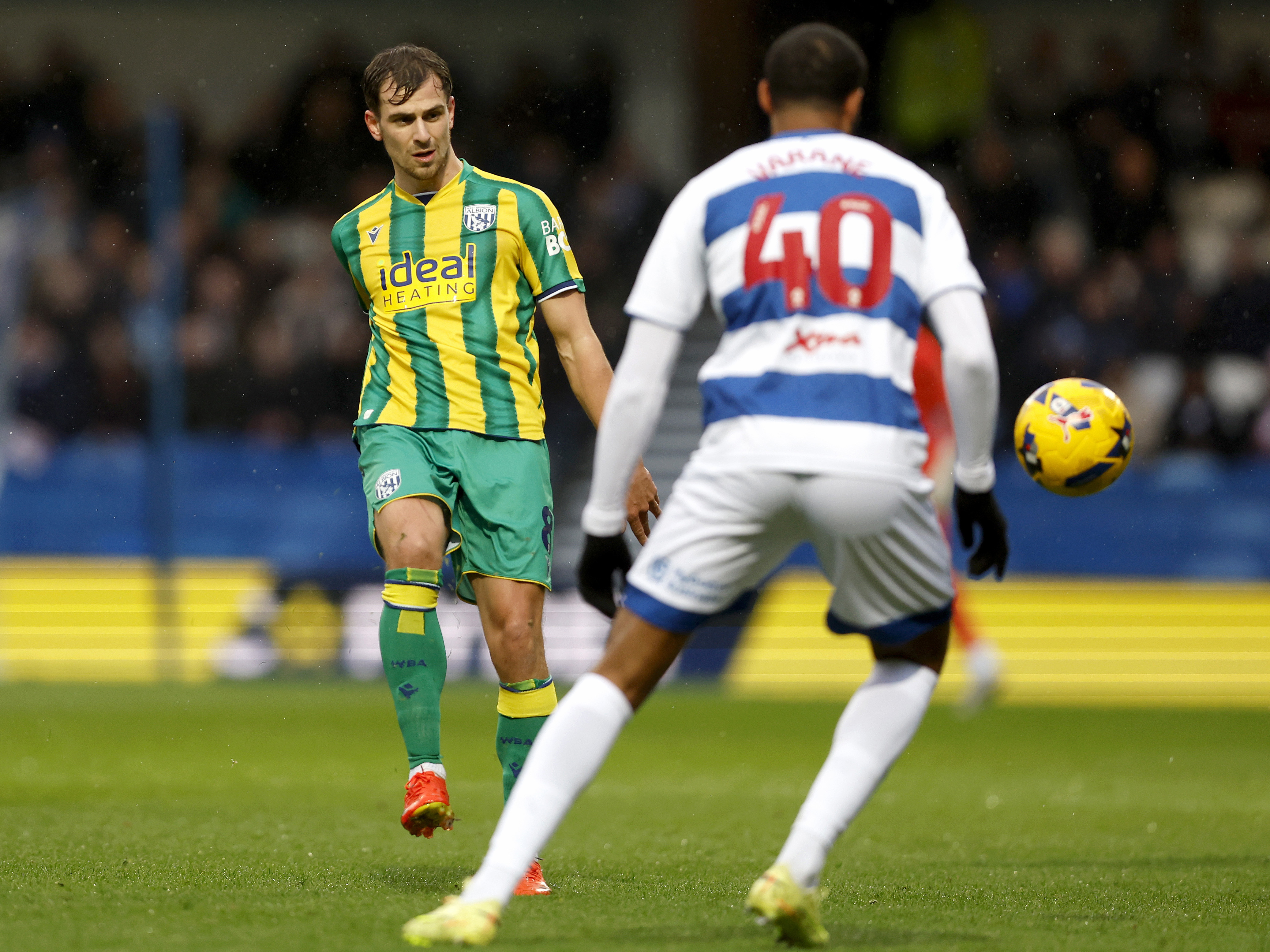 An image of Jayson Molumby against QPR
