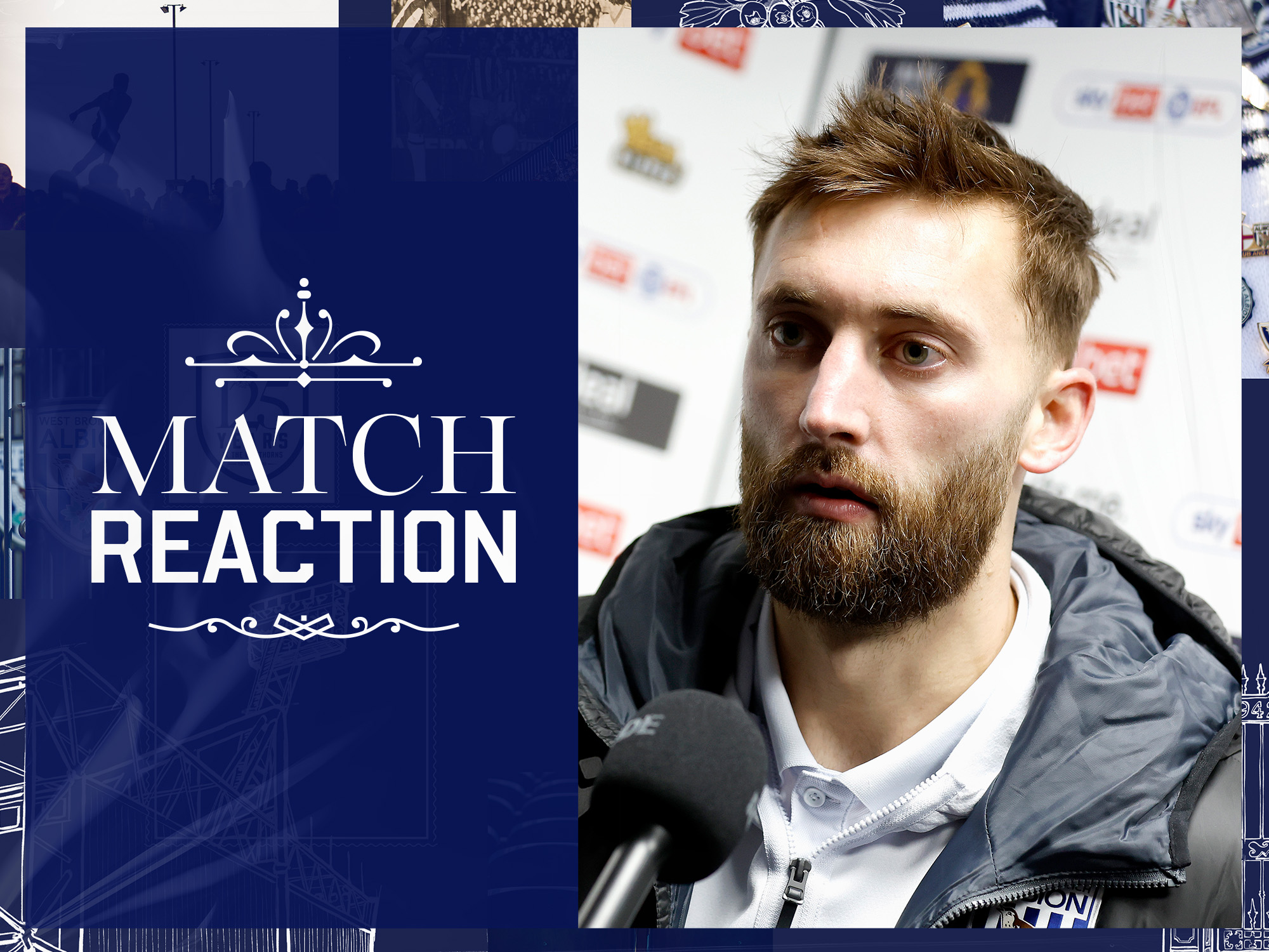 Nat Phillips is interviewed after scoring at home to QPR 