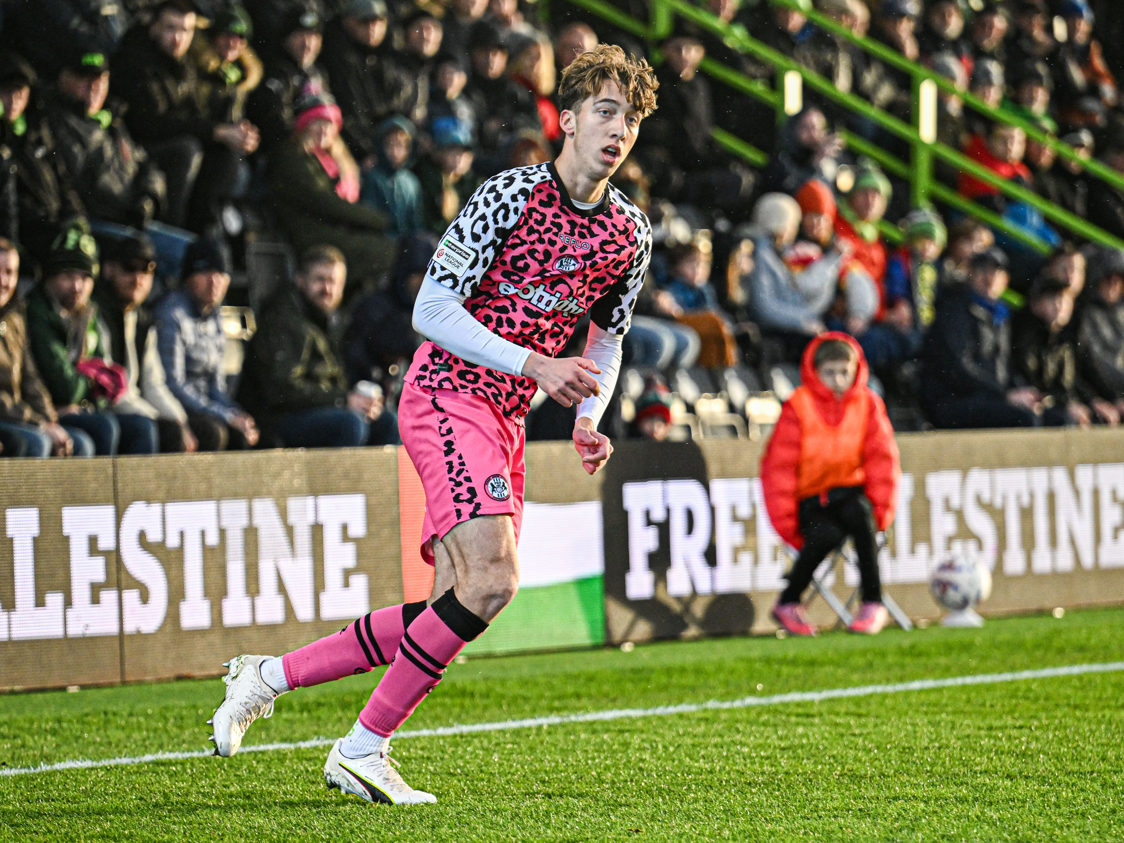 Harry Whitwell in action for Forest Green Rovers 
