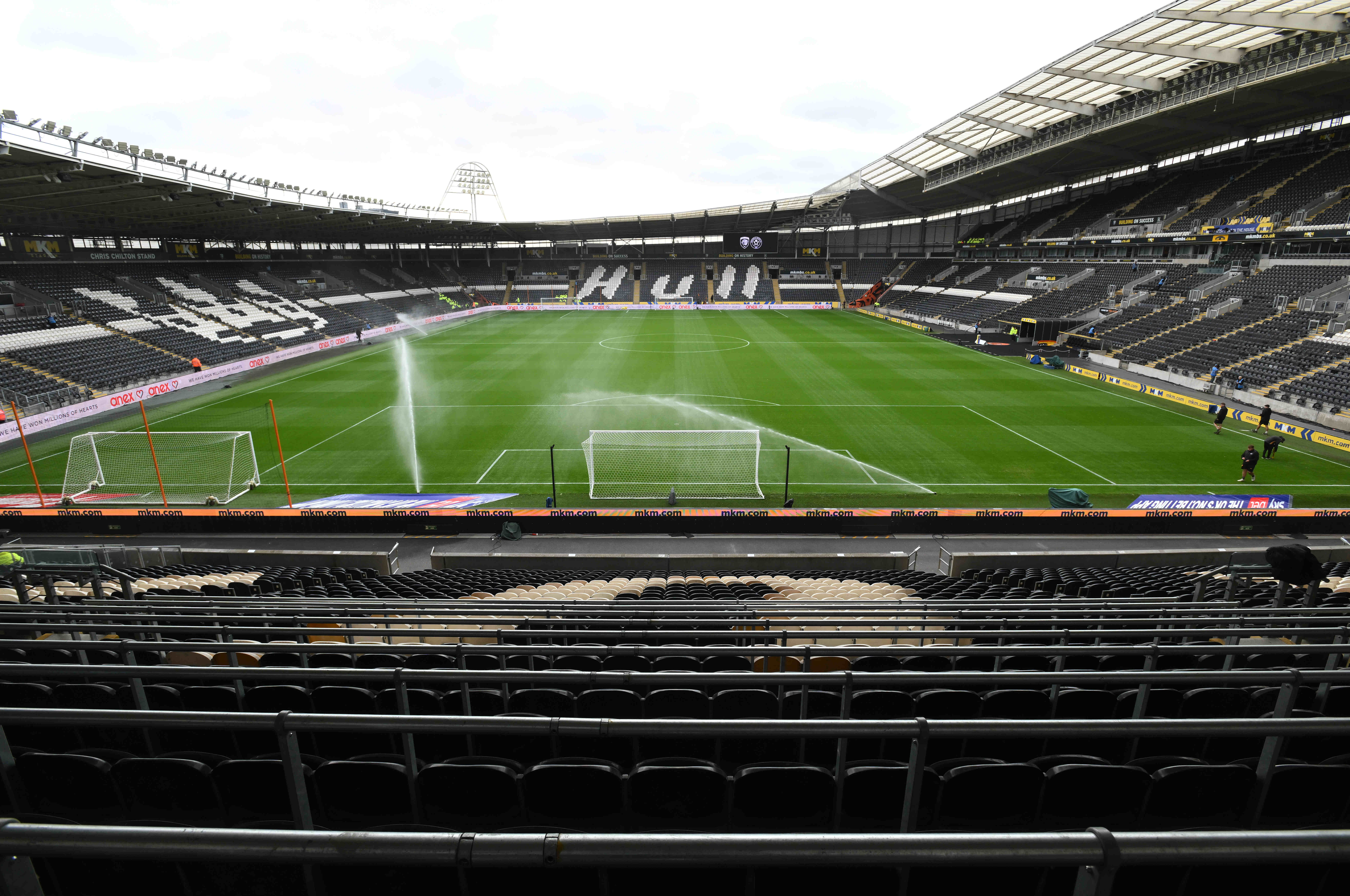 A general view of Hull's MKM Stadium