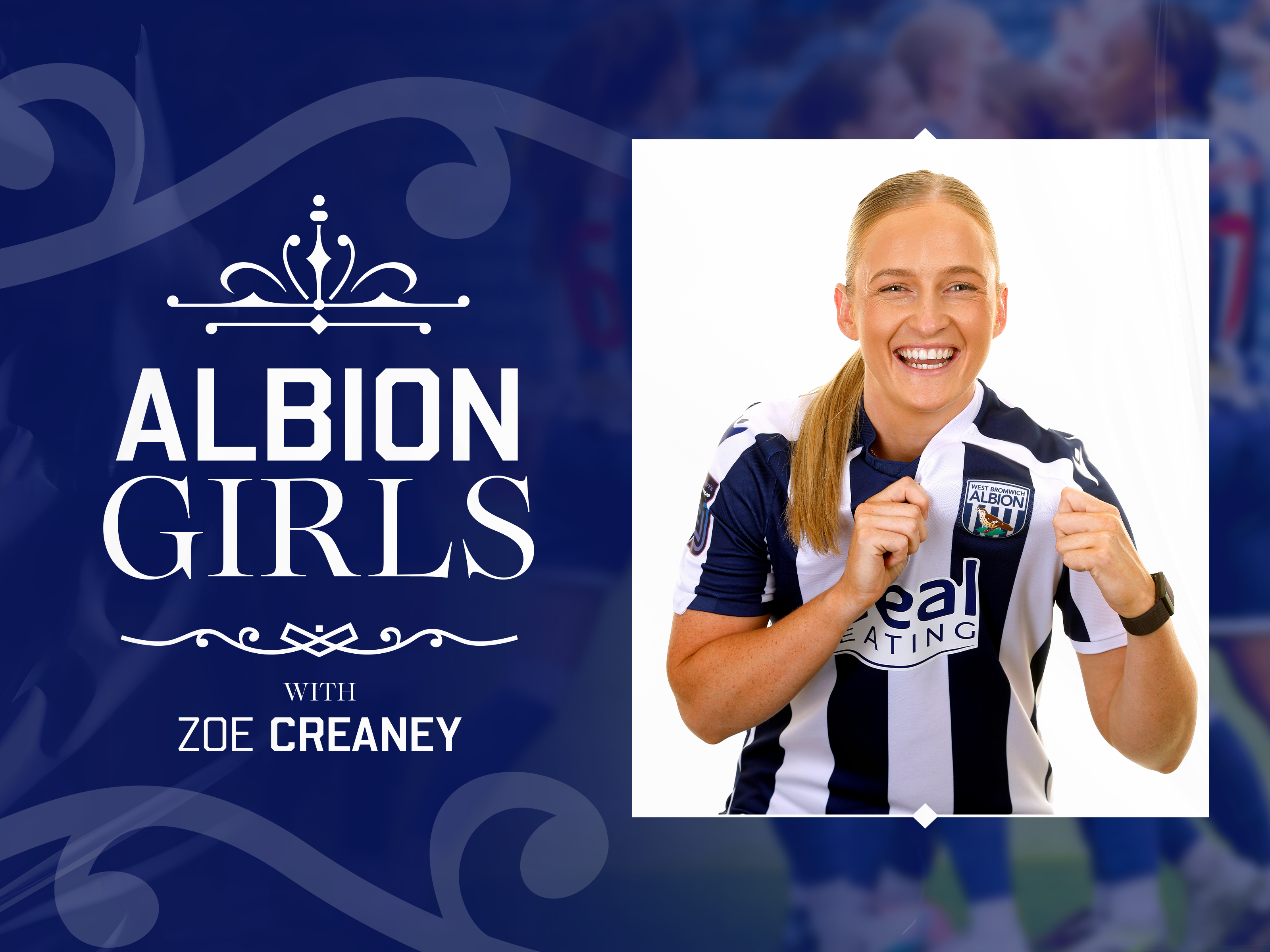 Albion Girls Zoe Creaney.