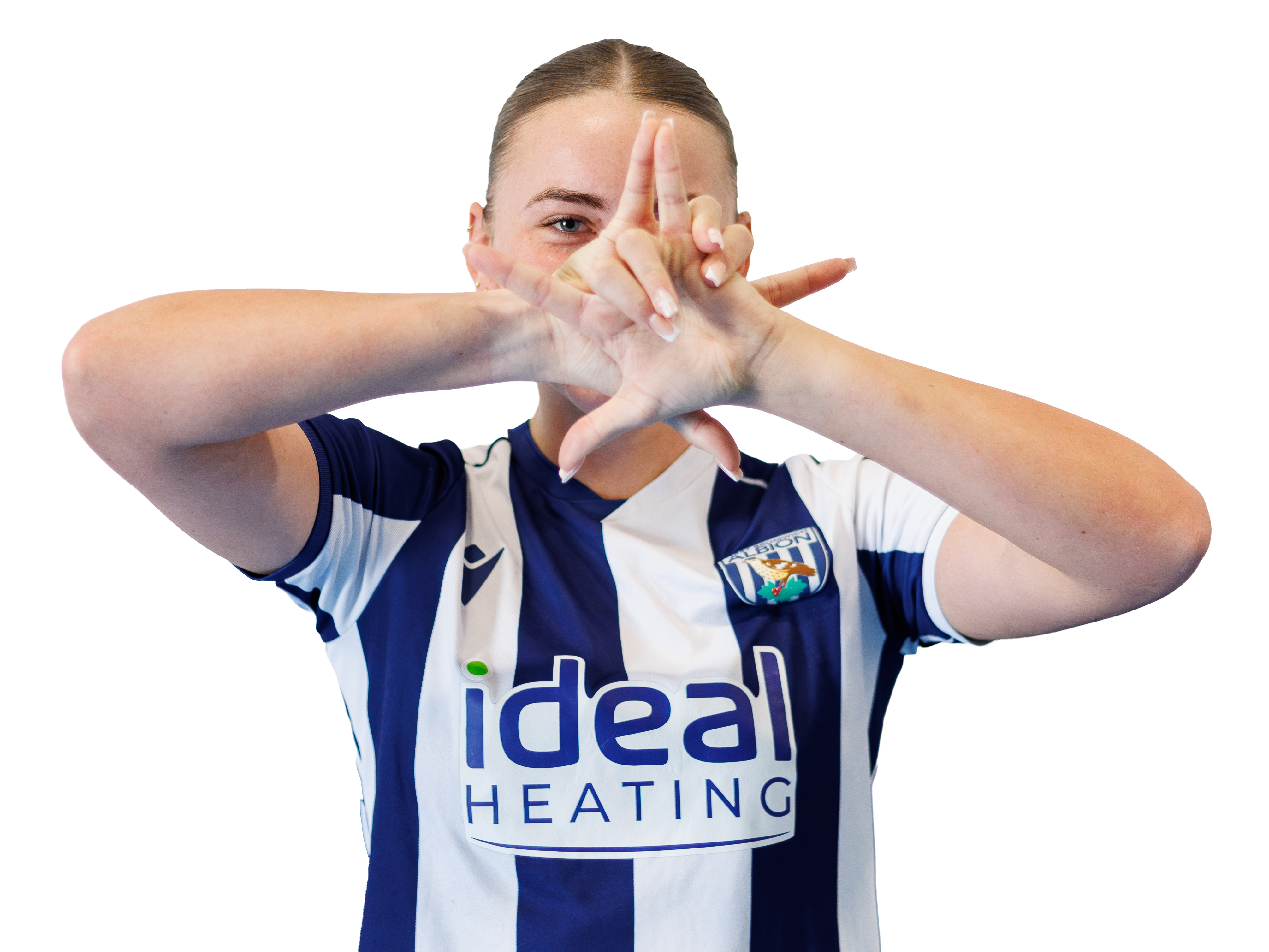 Monique Robinson celebrating.