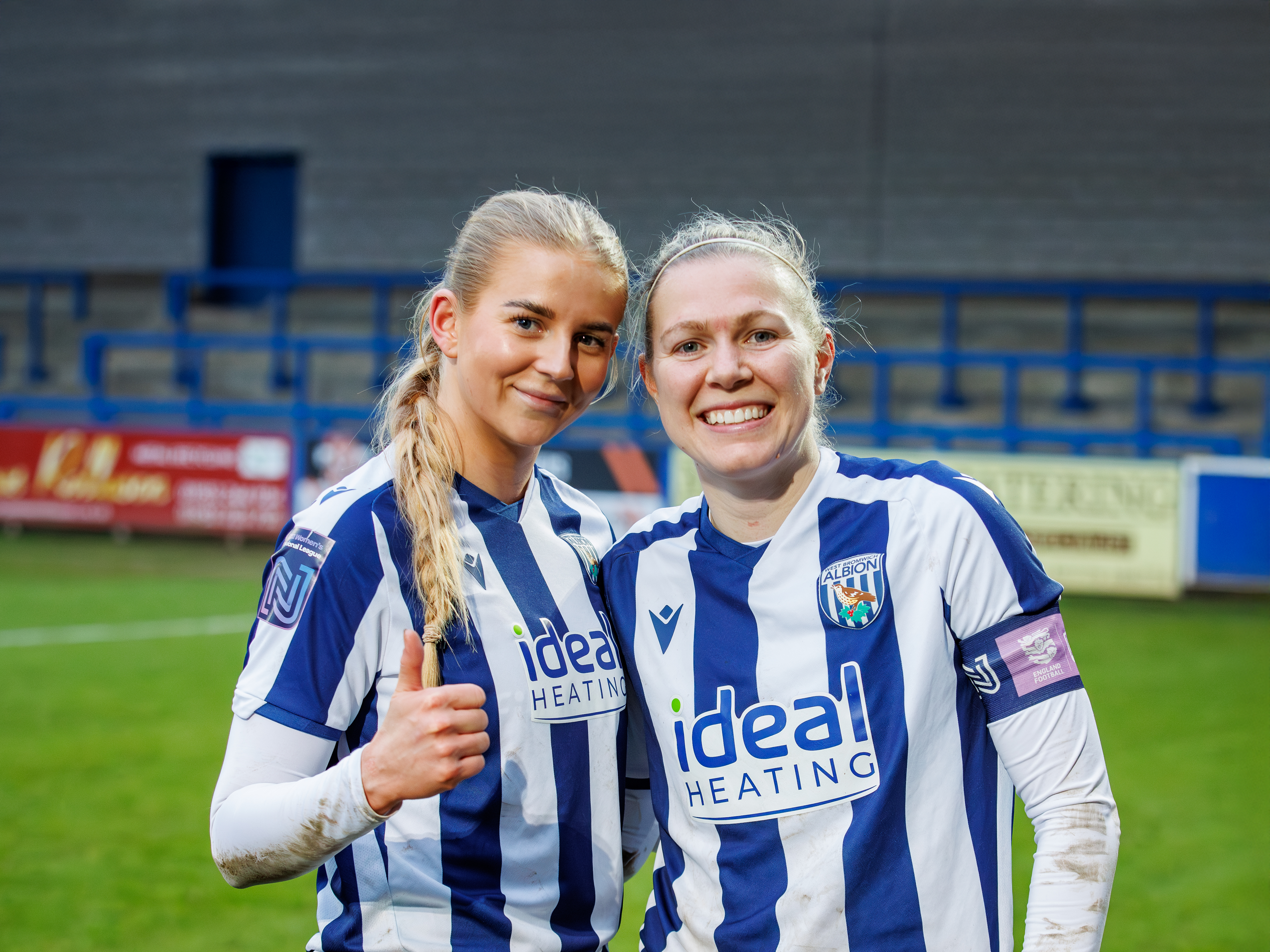 Rhianne Oakley and Hannah George.