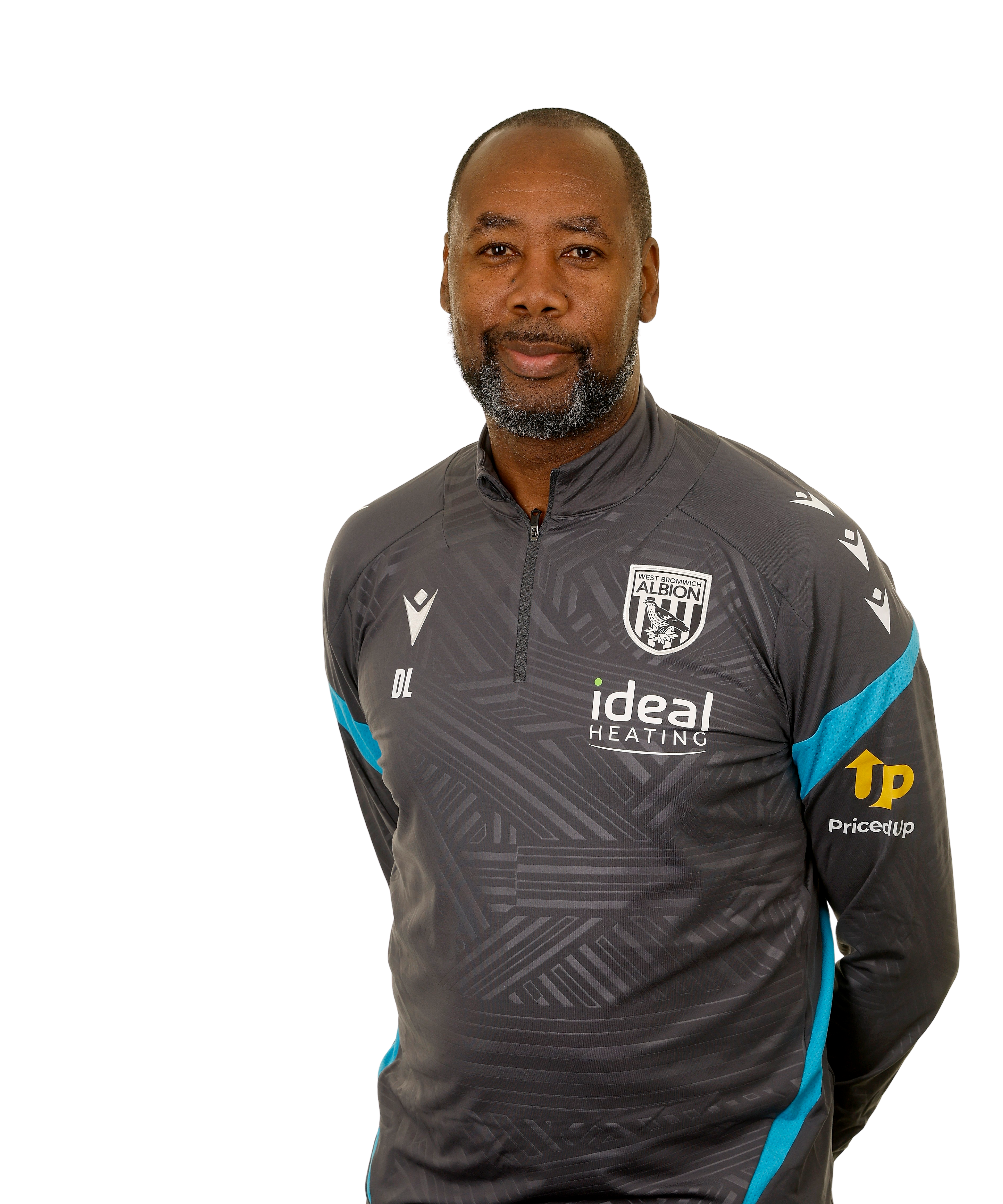 A photo of Albion Assistant Head Coach Dennis Lawrence