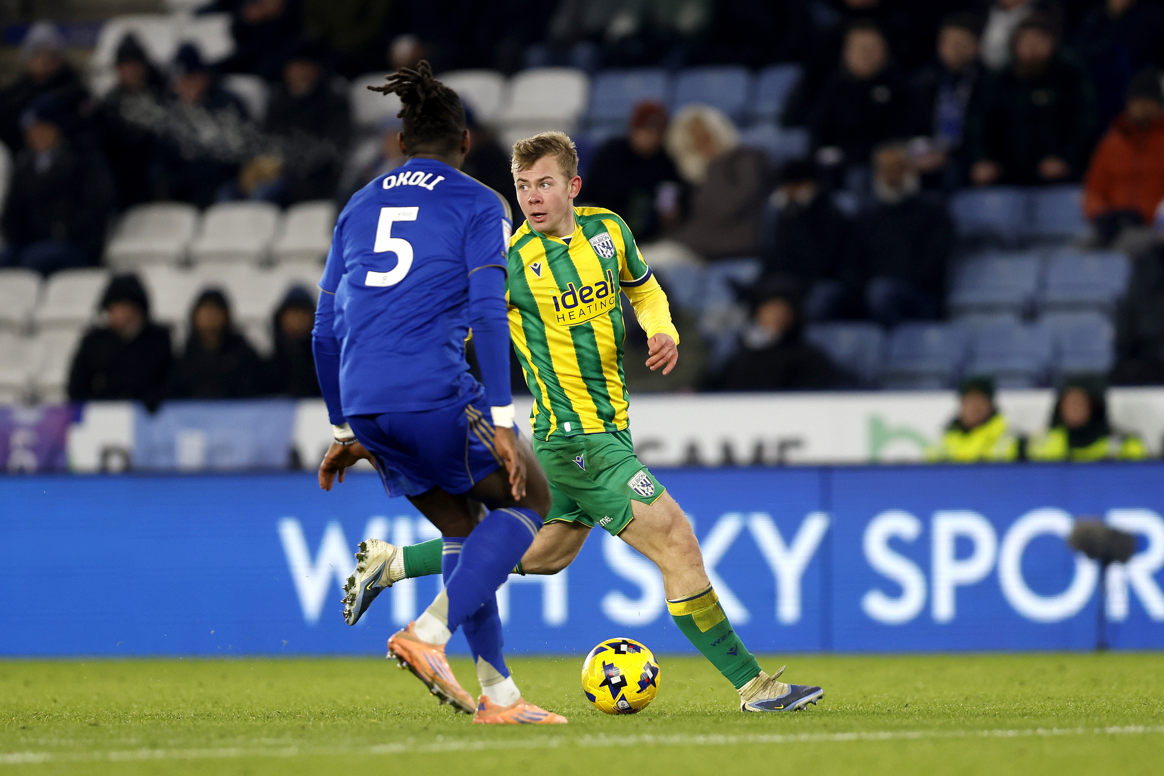 Aune Heggebo in action against the Foxes.