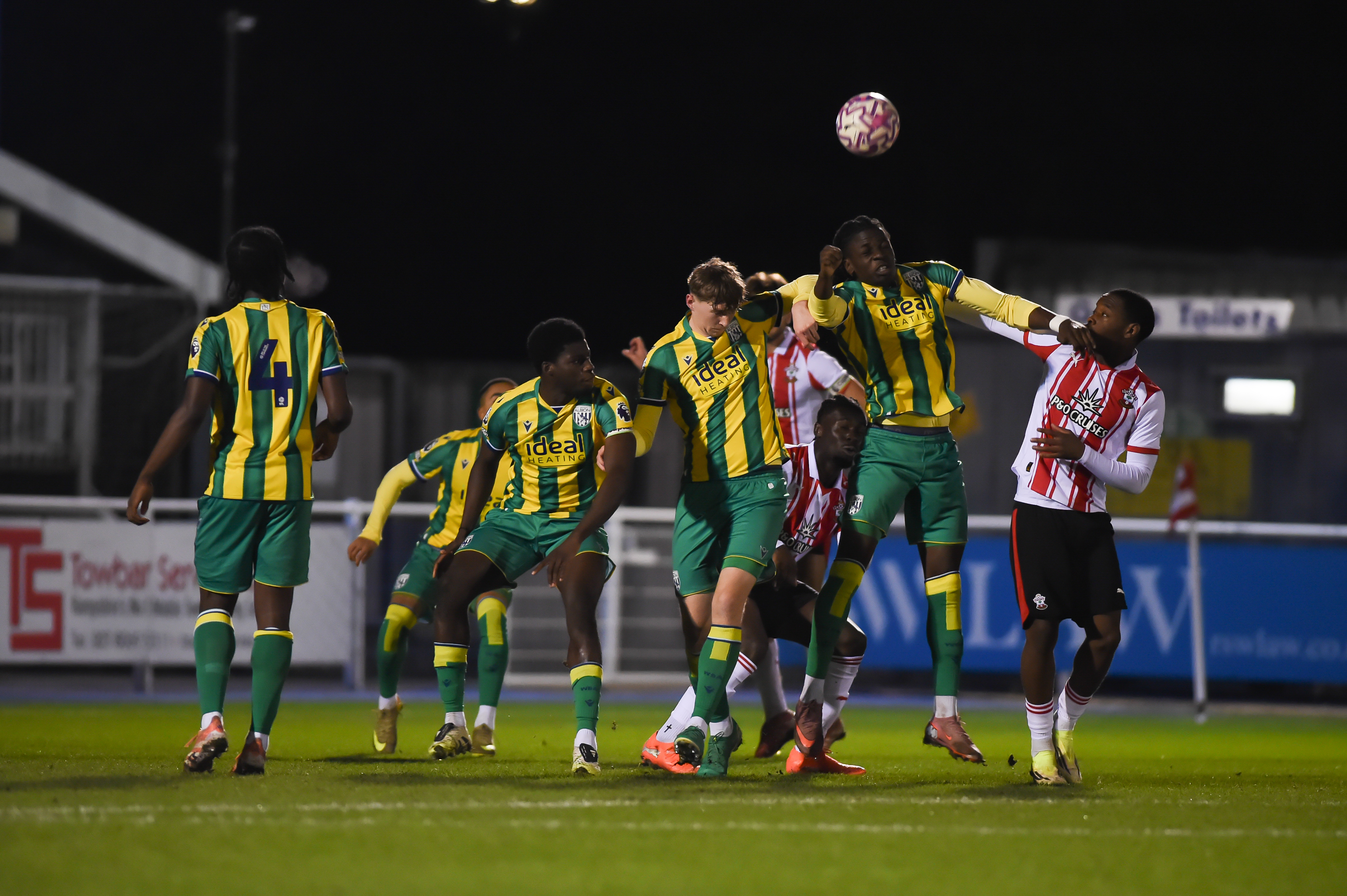 Albion in action against Saints.