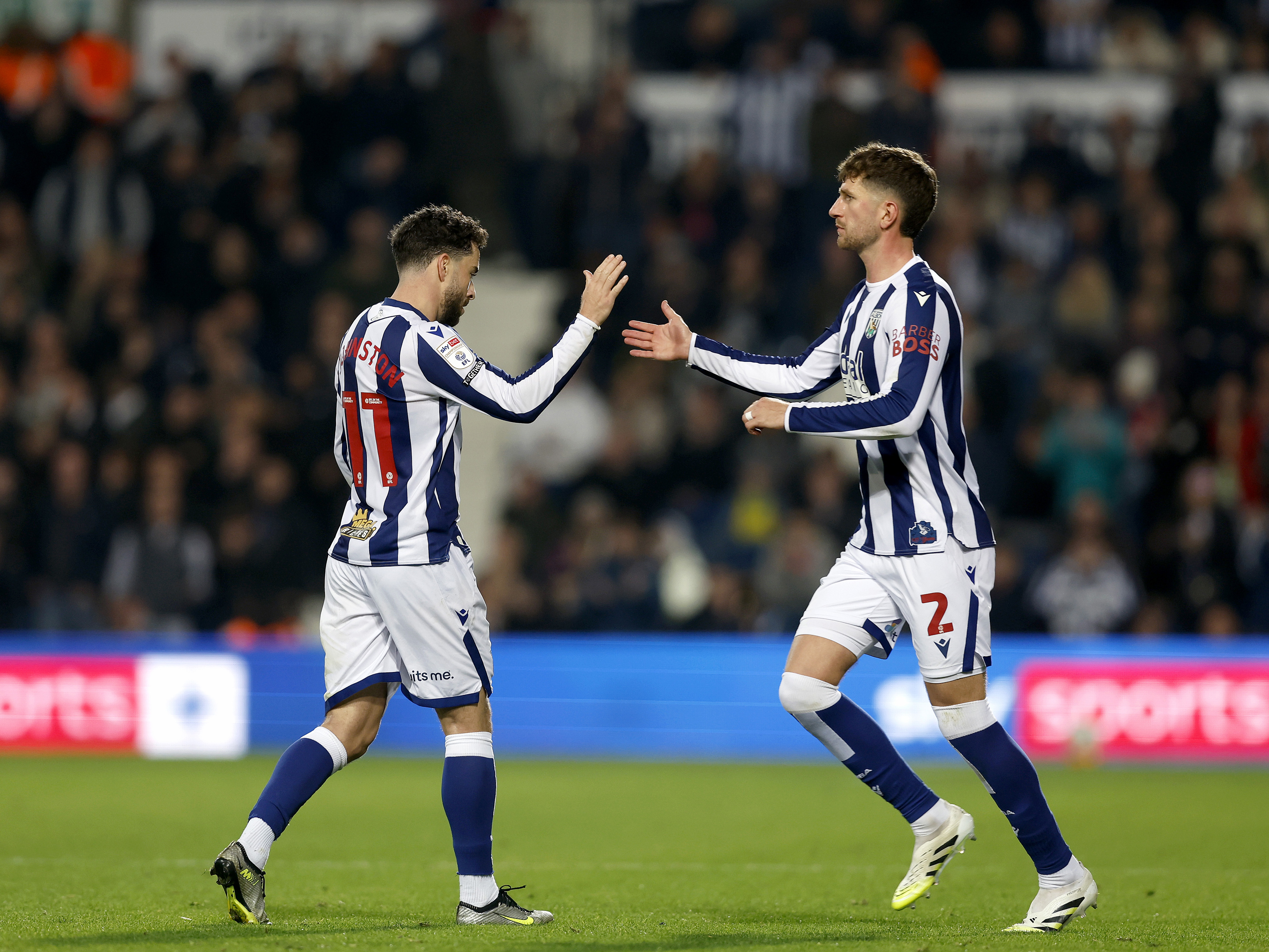 Chris Mepham and Mikey Johnston.