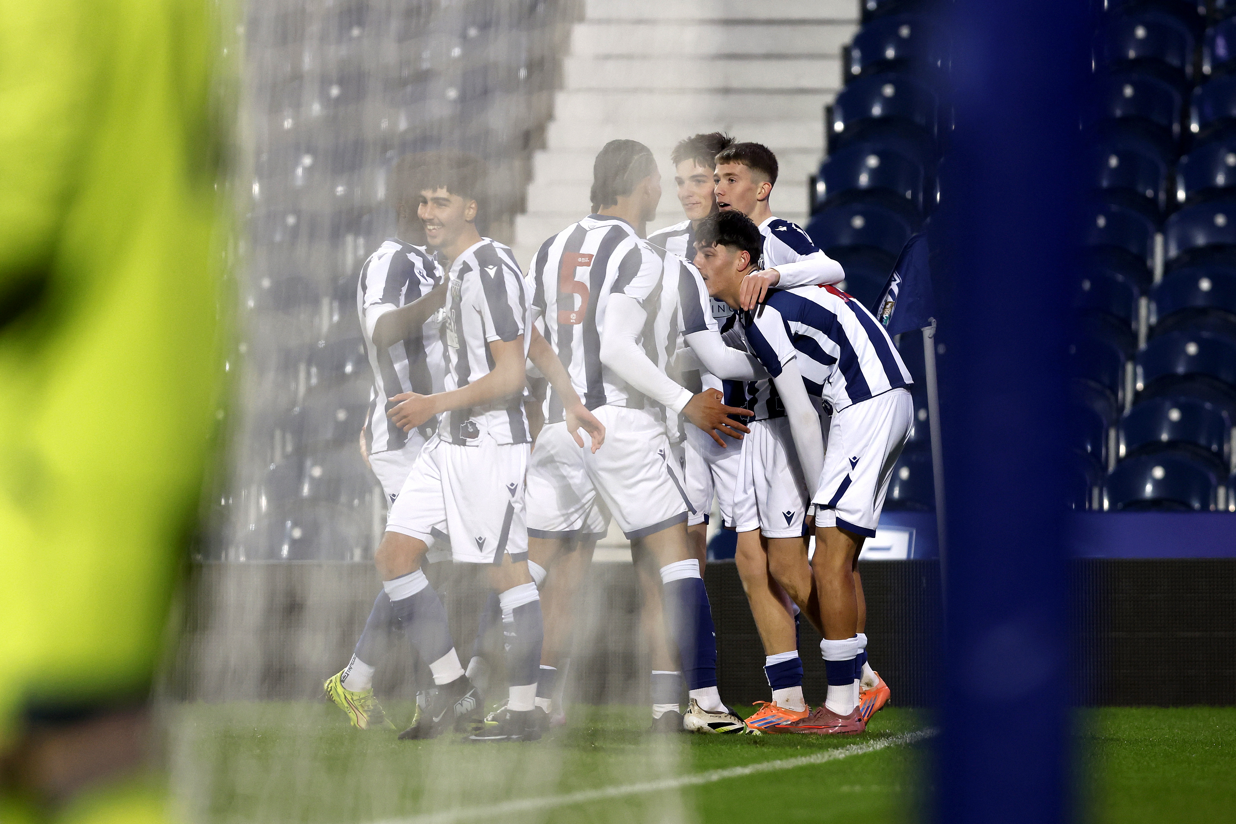 Albion U18s against Bournemouth.