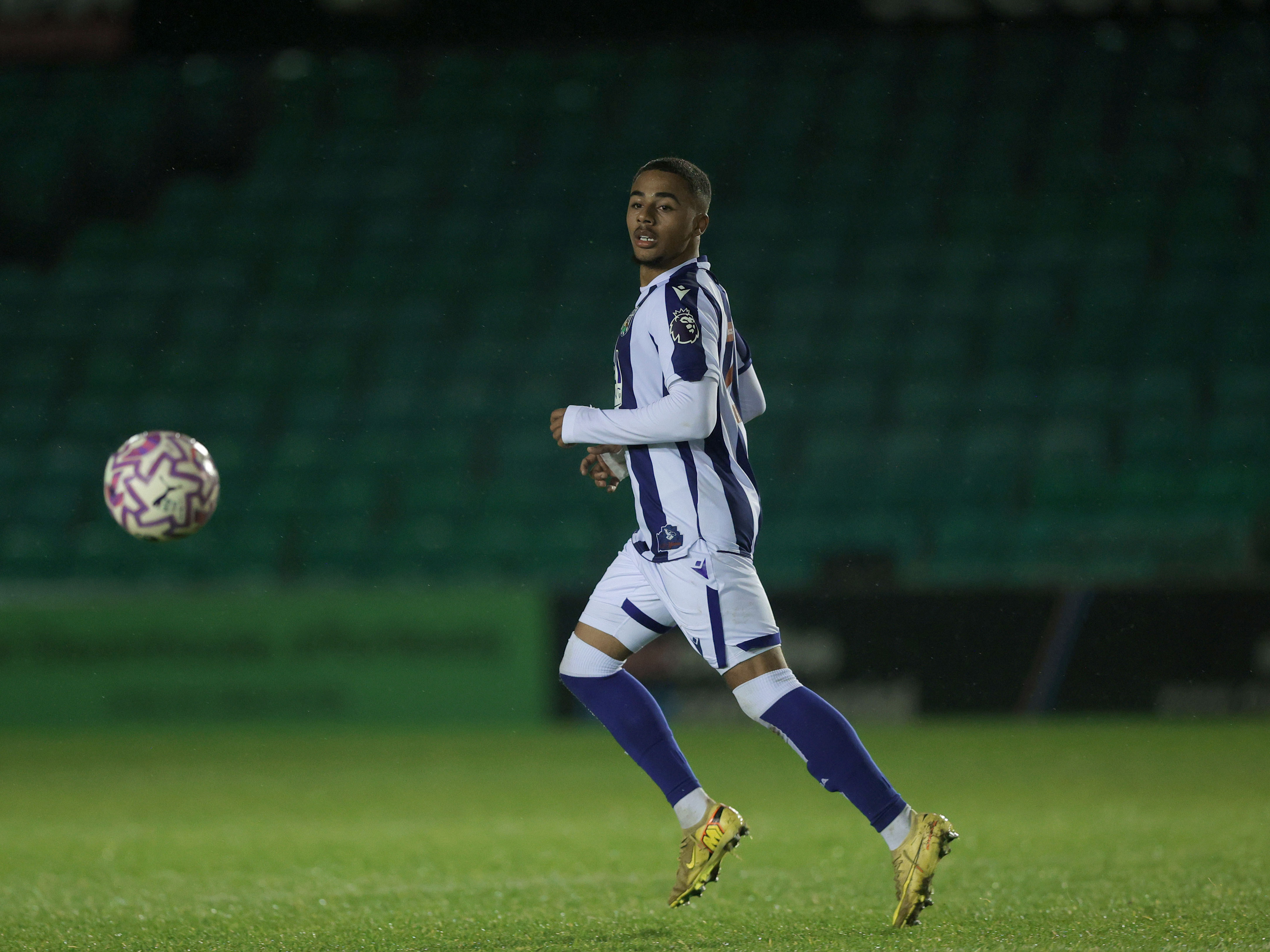 A photo of Albion U21 defender Deago Nelson