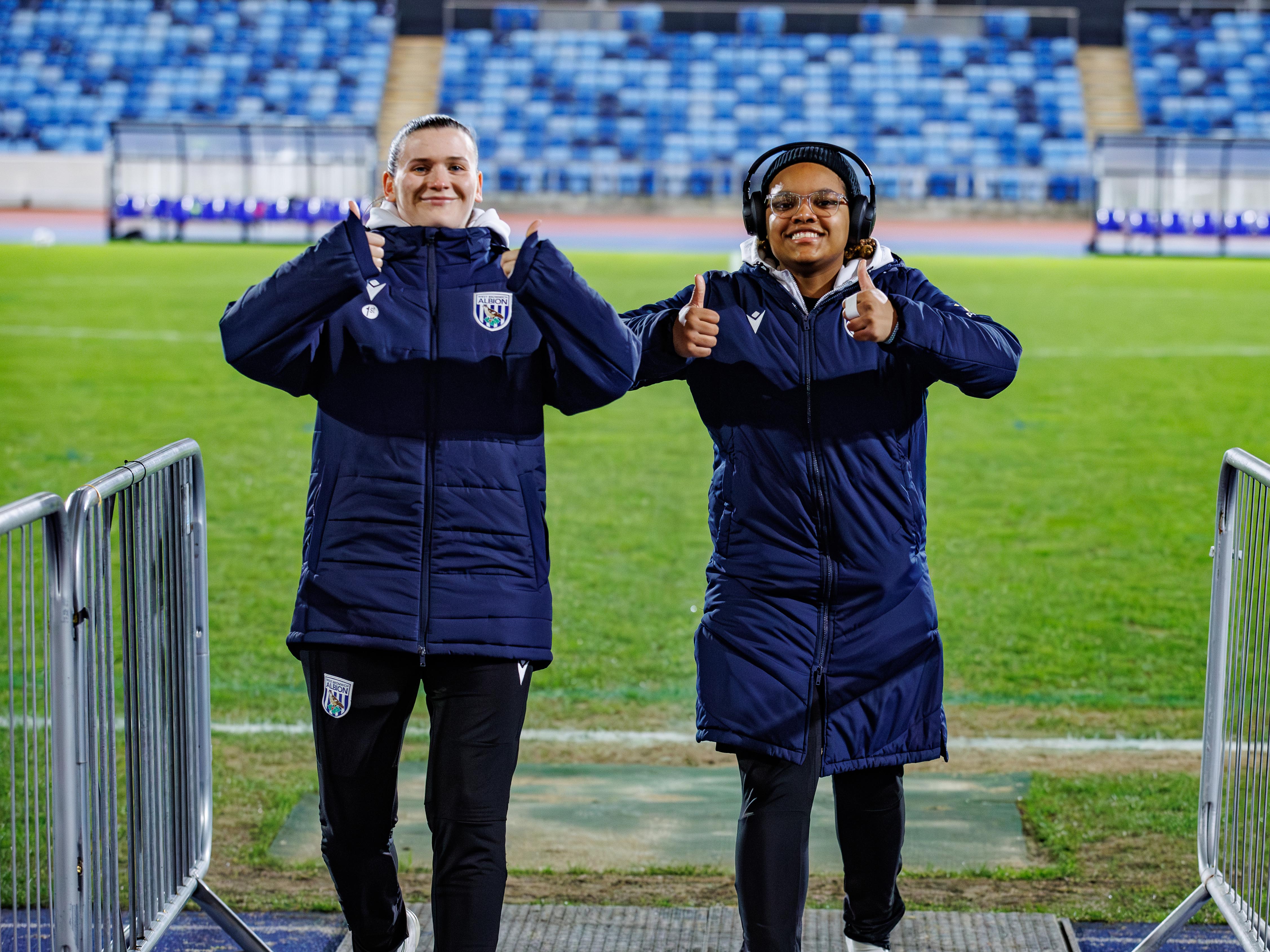 Charlotte Clarke and Lavarna Johnson.