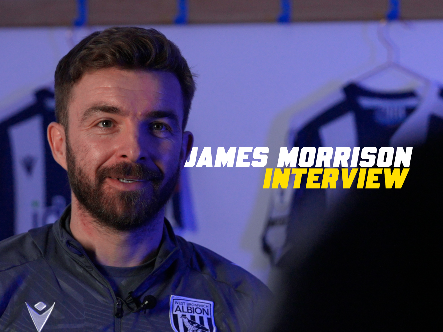 James Morrison speaking during an interview 