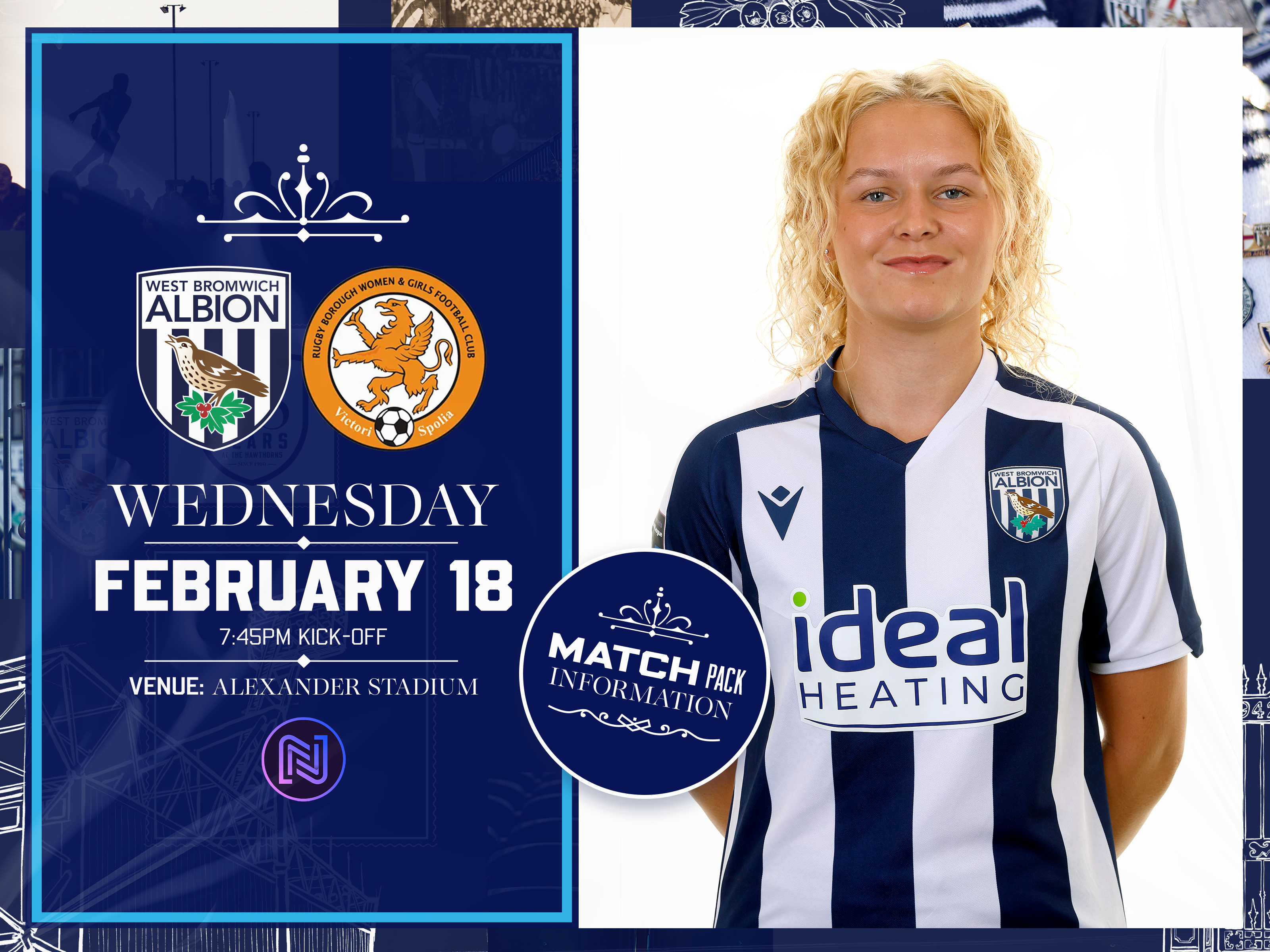 A Match Pack featuring Albion vs Rugby Borough.