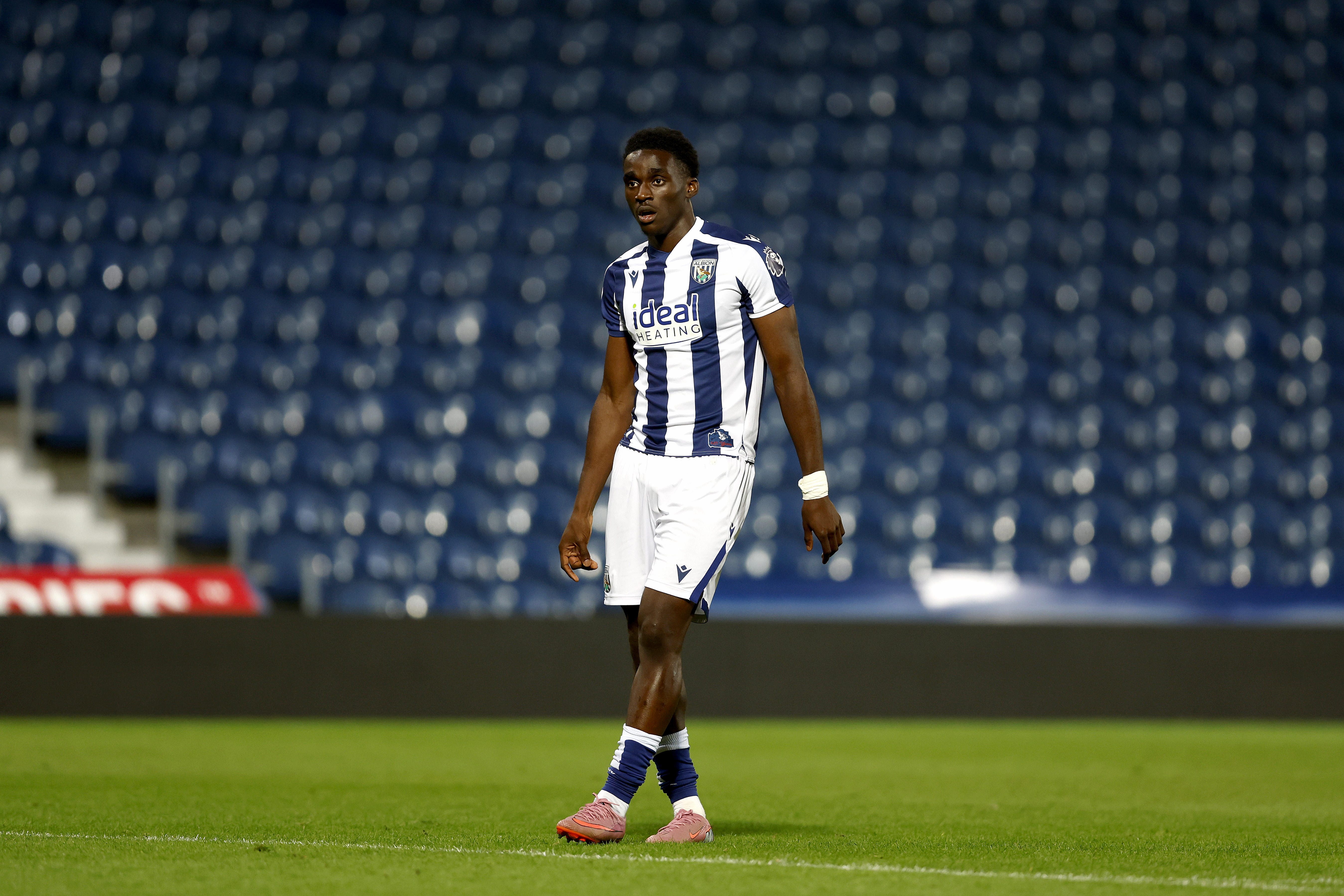 Dan Chimeziri playing at The Hawthorns
