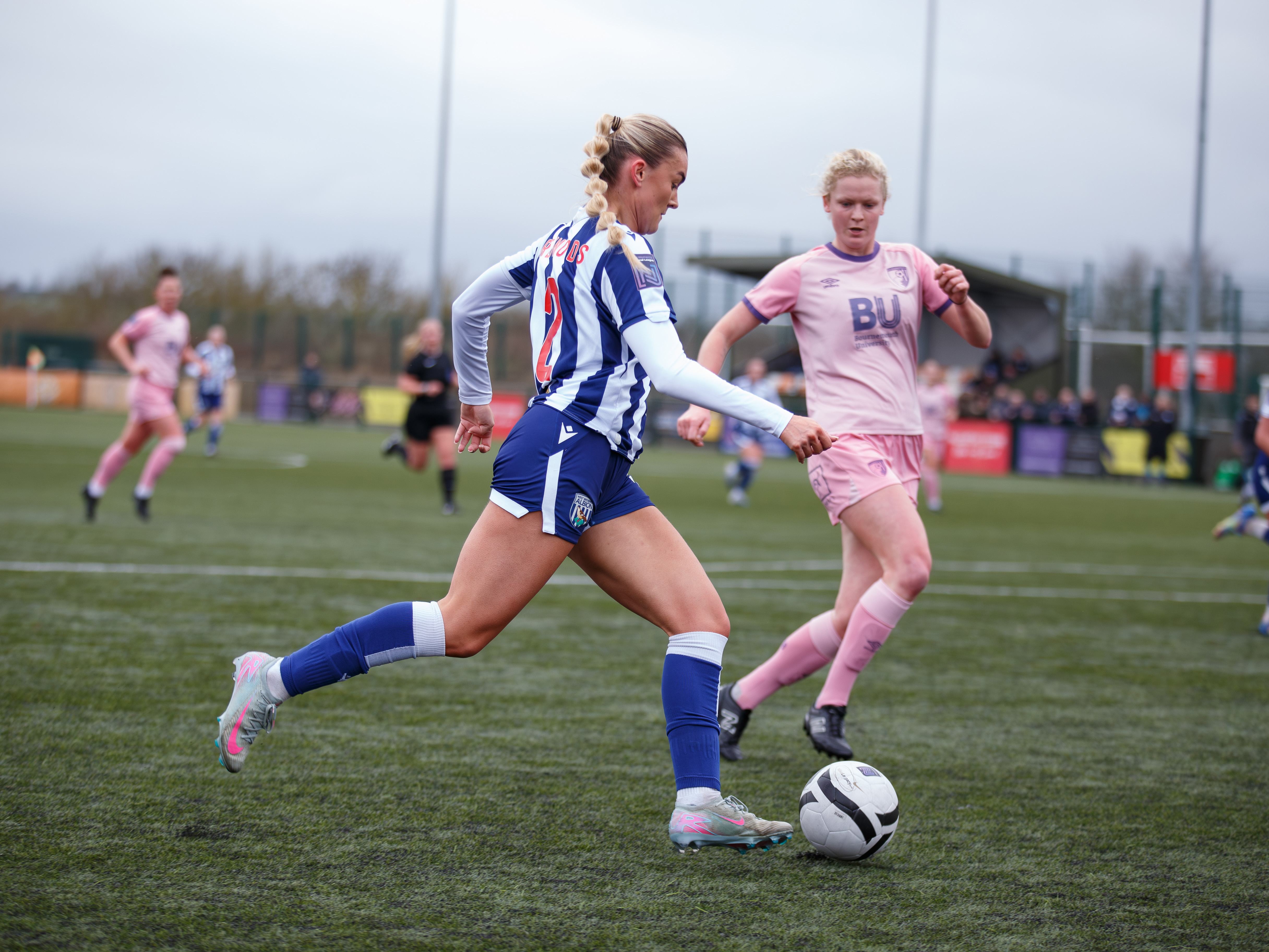 Taylor Reynolds in action against Bournemouth.