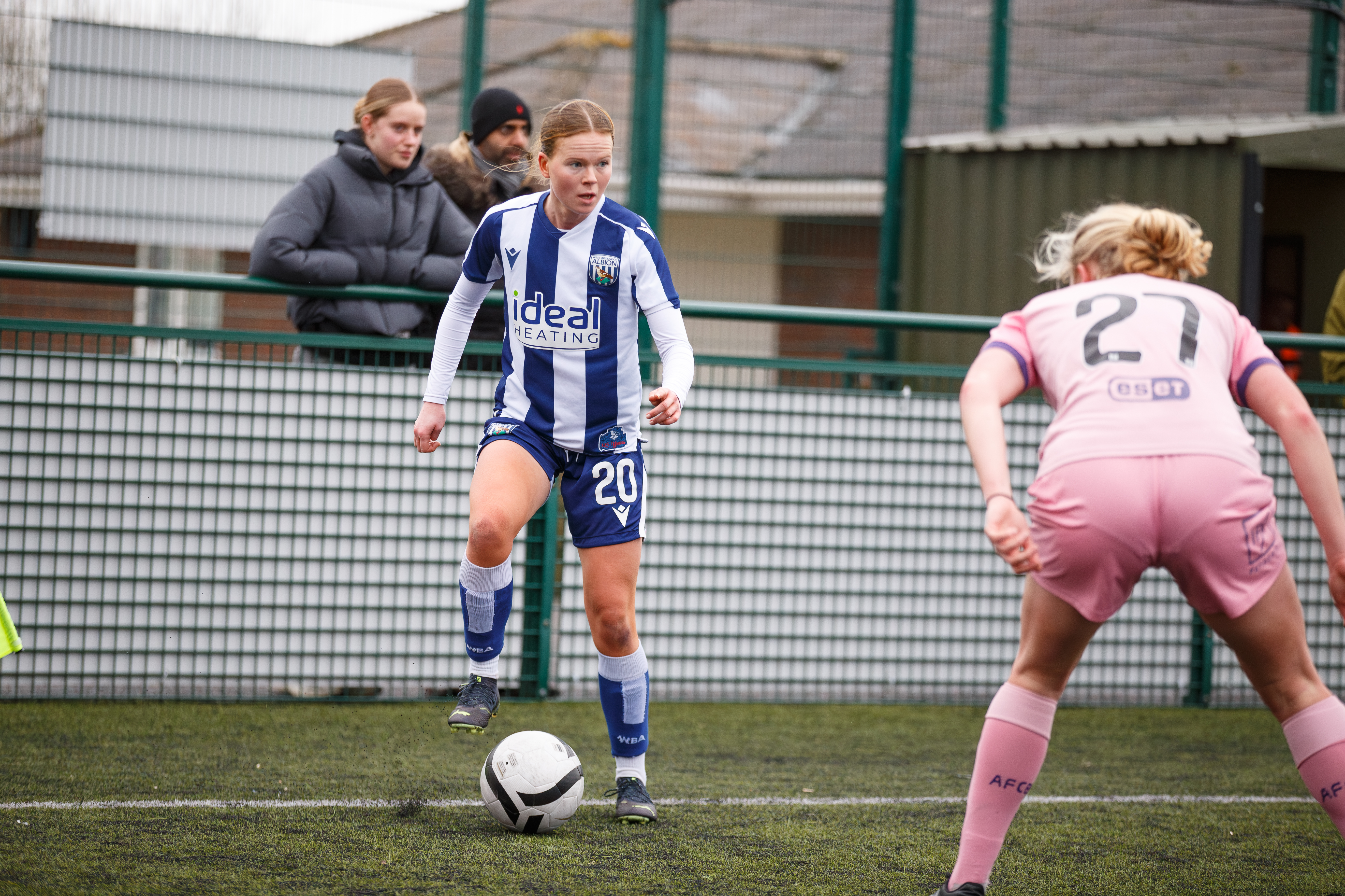 Phoebe Warner in action against Bournemouth.