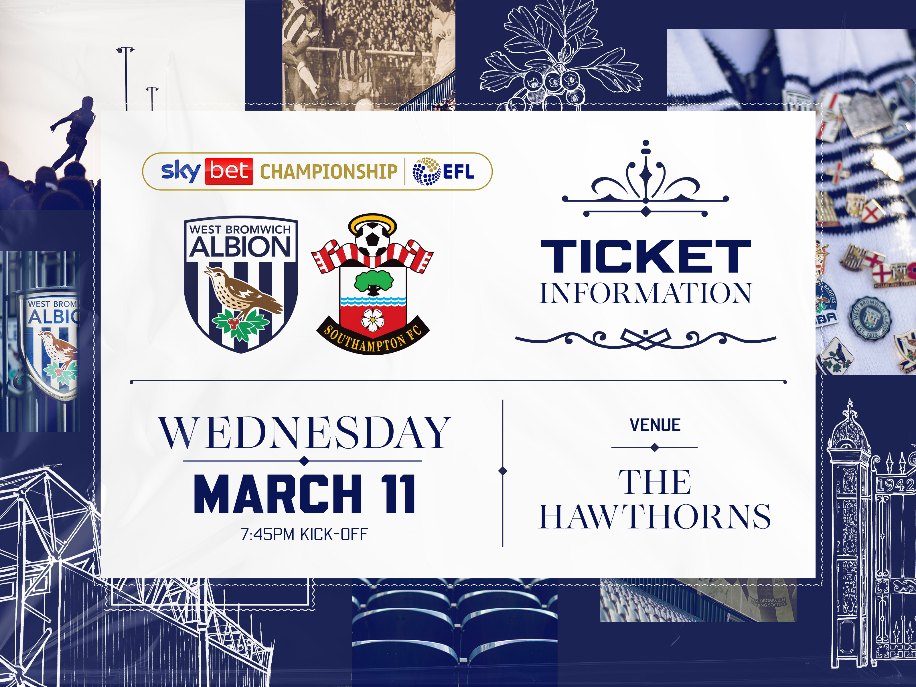 Ticket details - Southampton