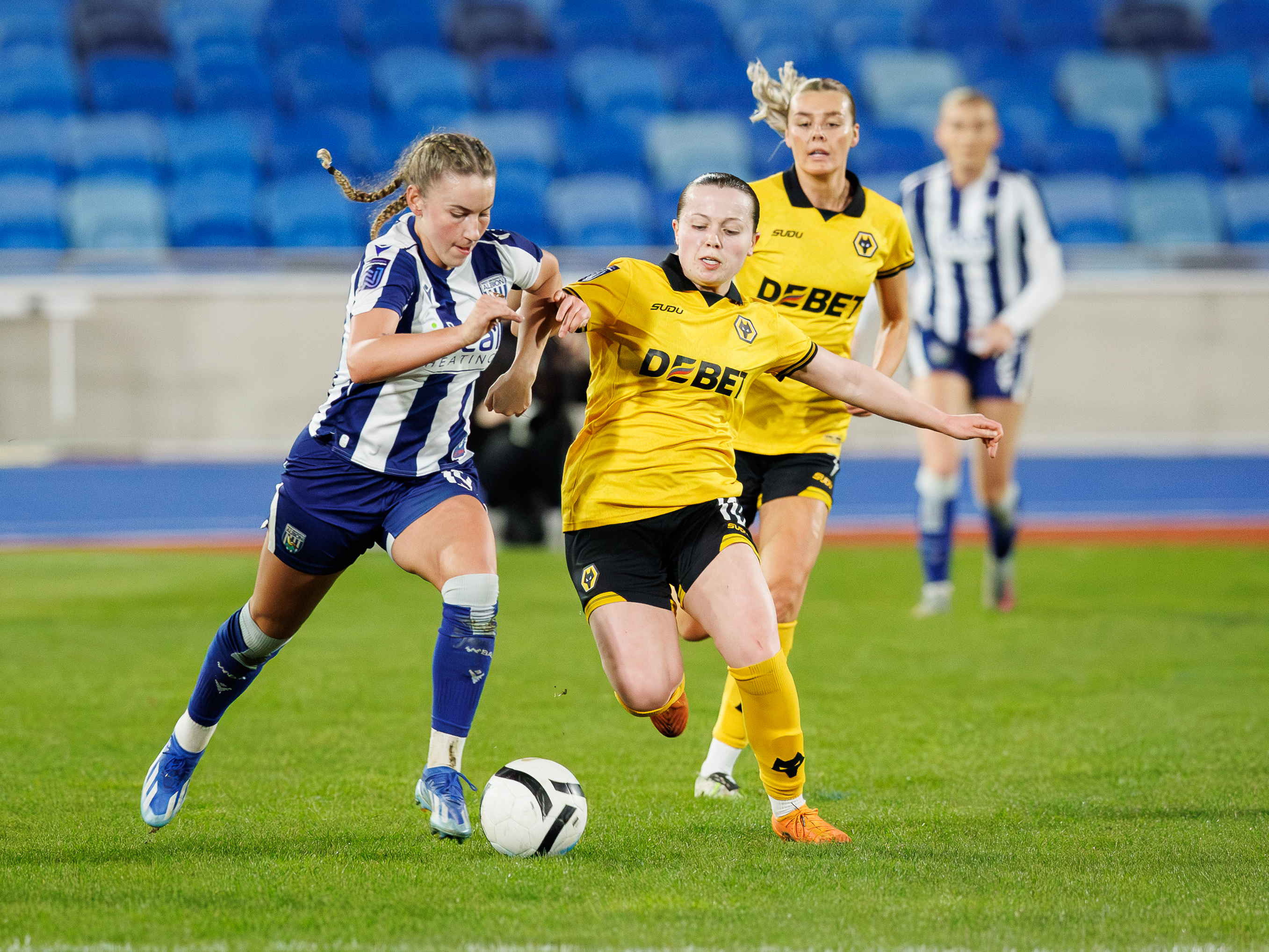 Monique Robinson against Wolves.