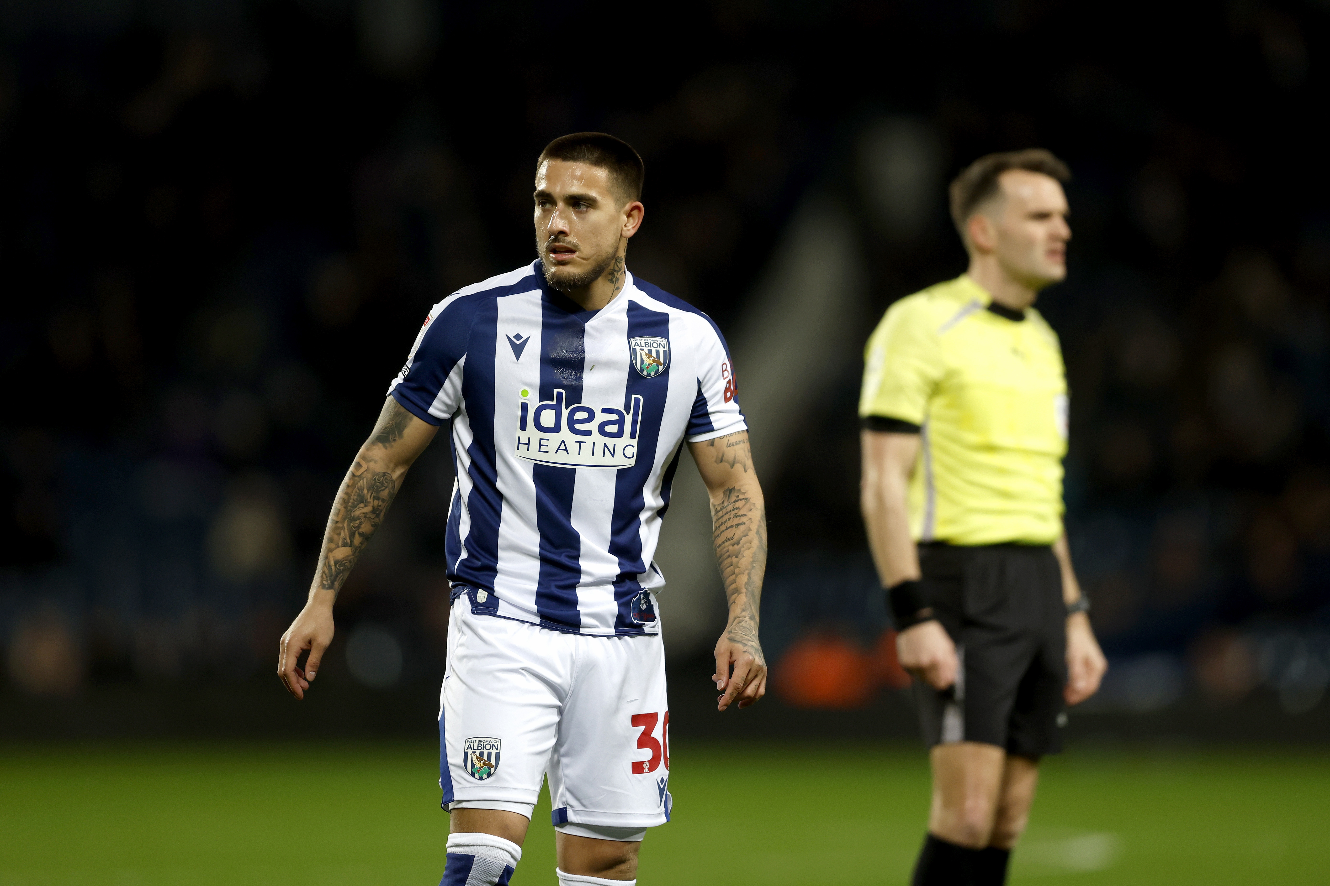 Danny Imray in action against Southampton 