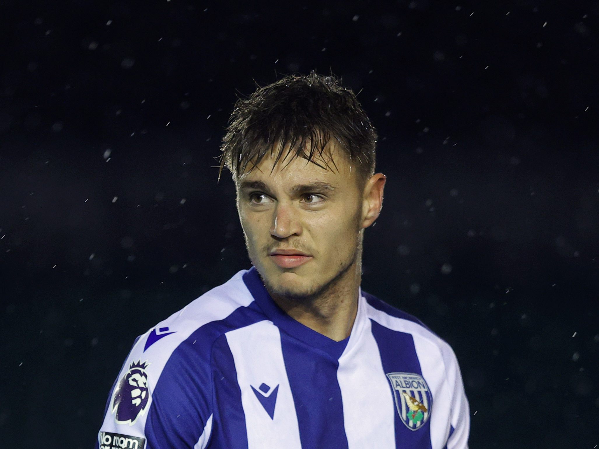 A photo of U21 defender Evan Humphries