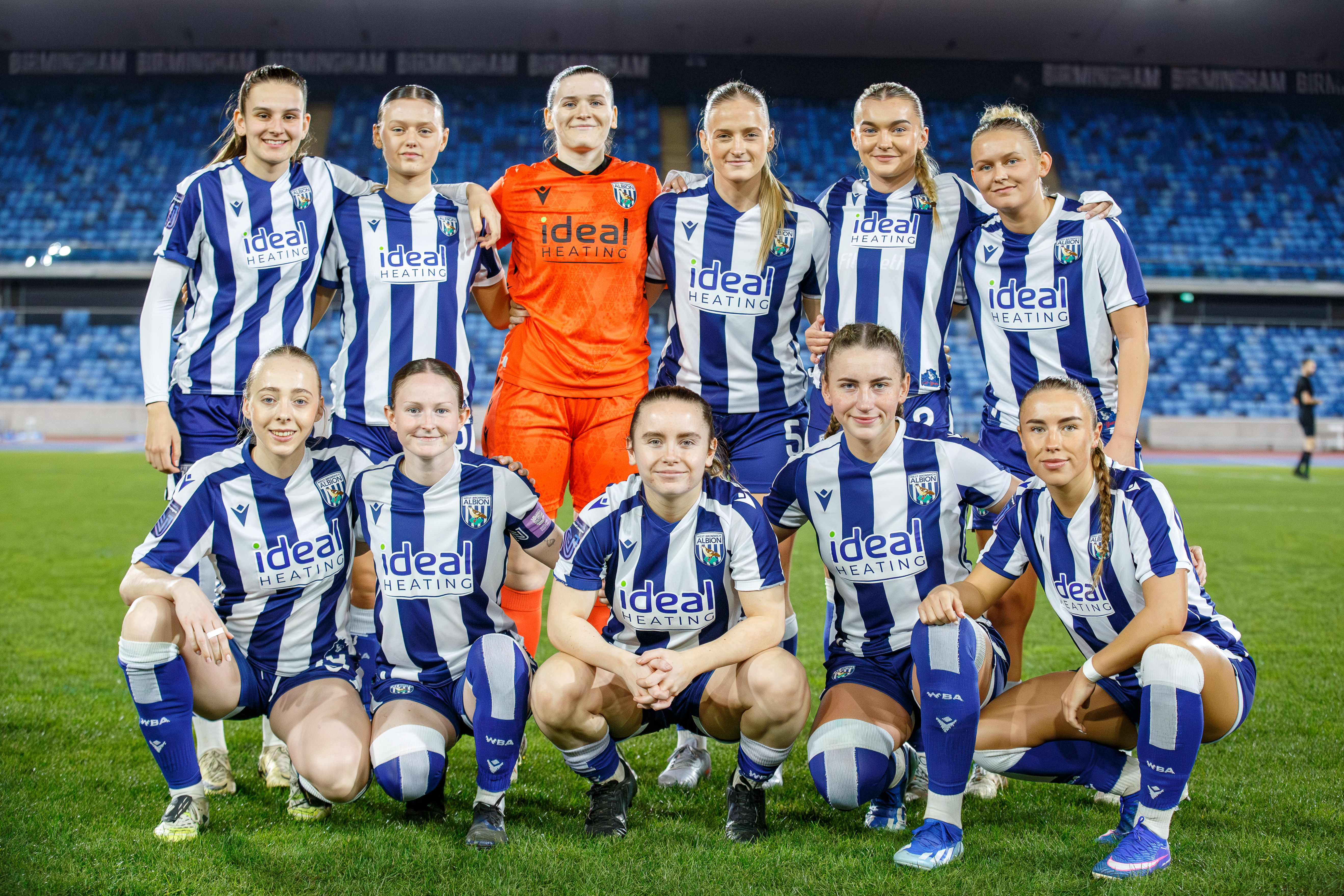 The Albion Women squad.