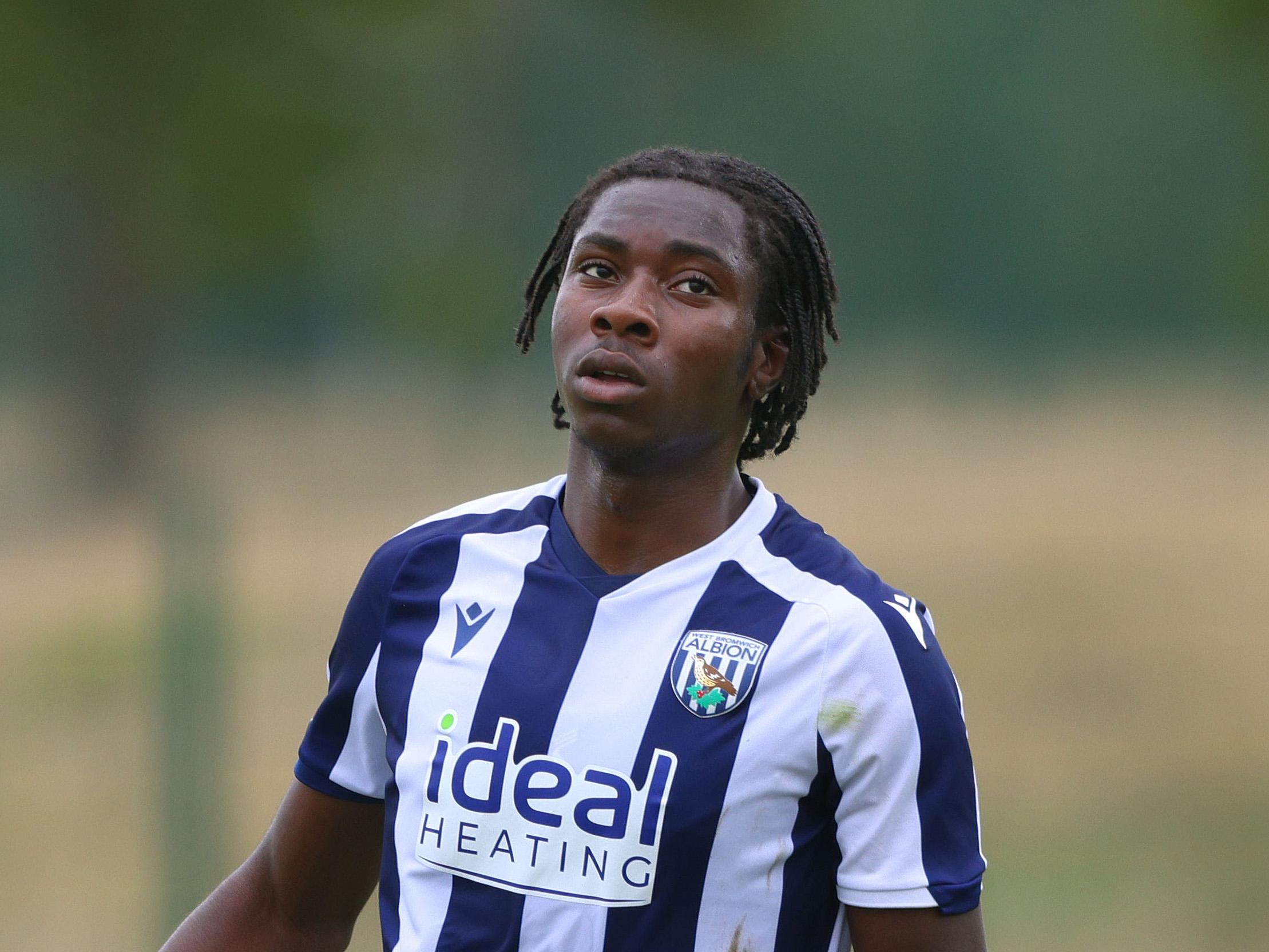 A photo of Albion U18 striker Justin Seven-Seven 