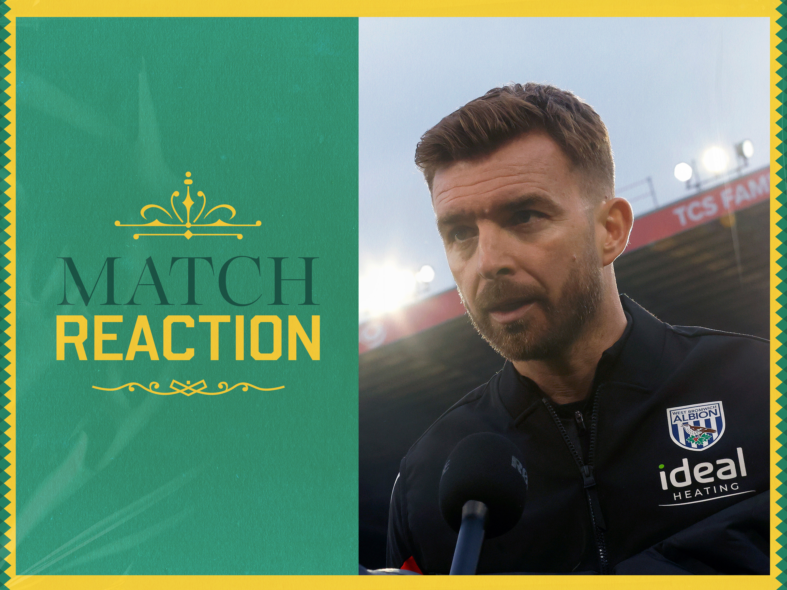 James Morrison is interviewed after WBA's draw at Sheffield United 