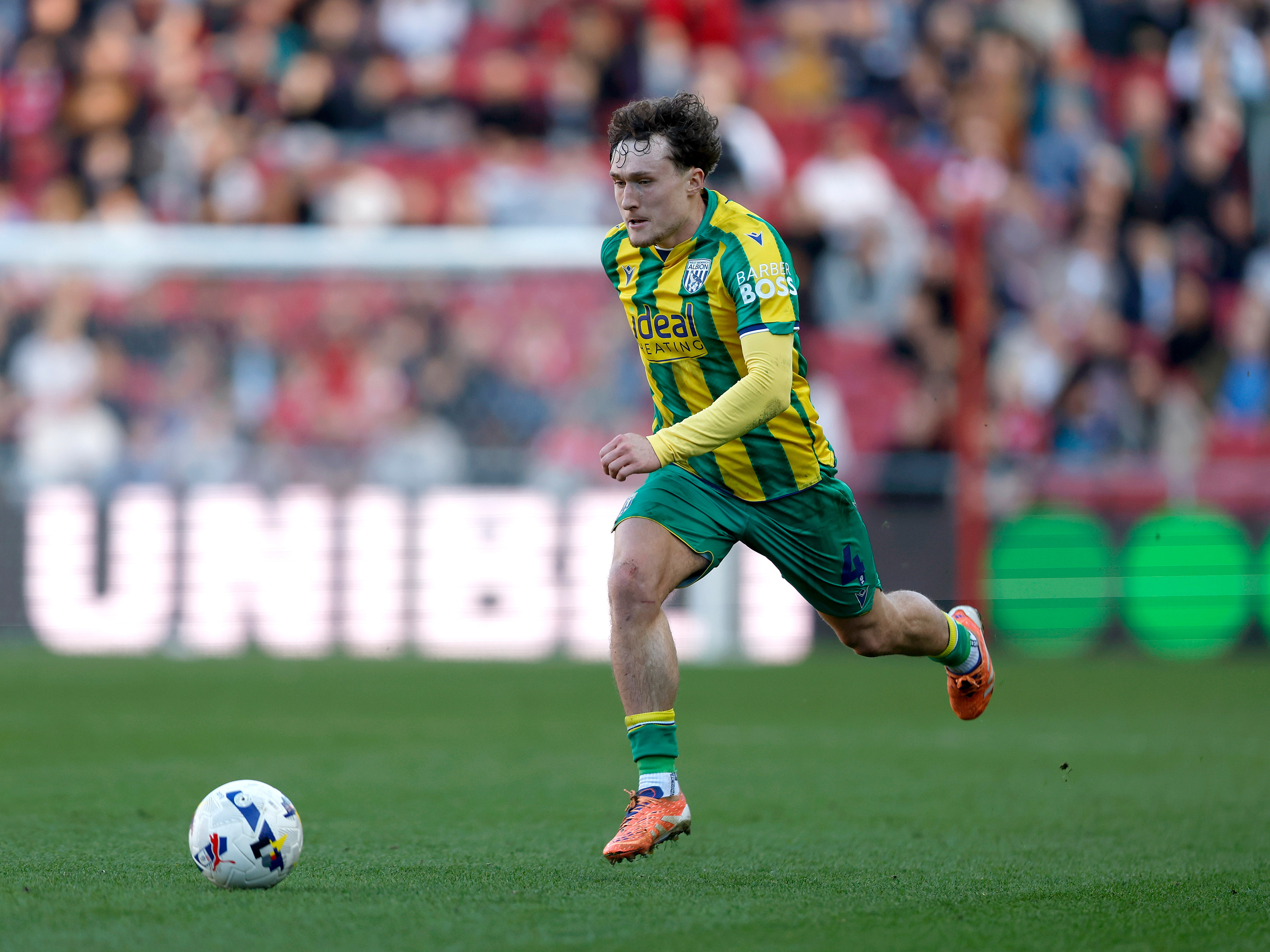 Callum Styles against Bristol City