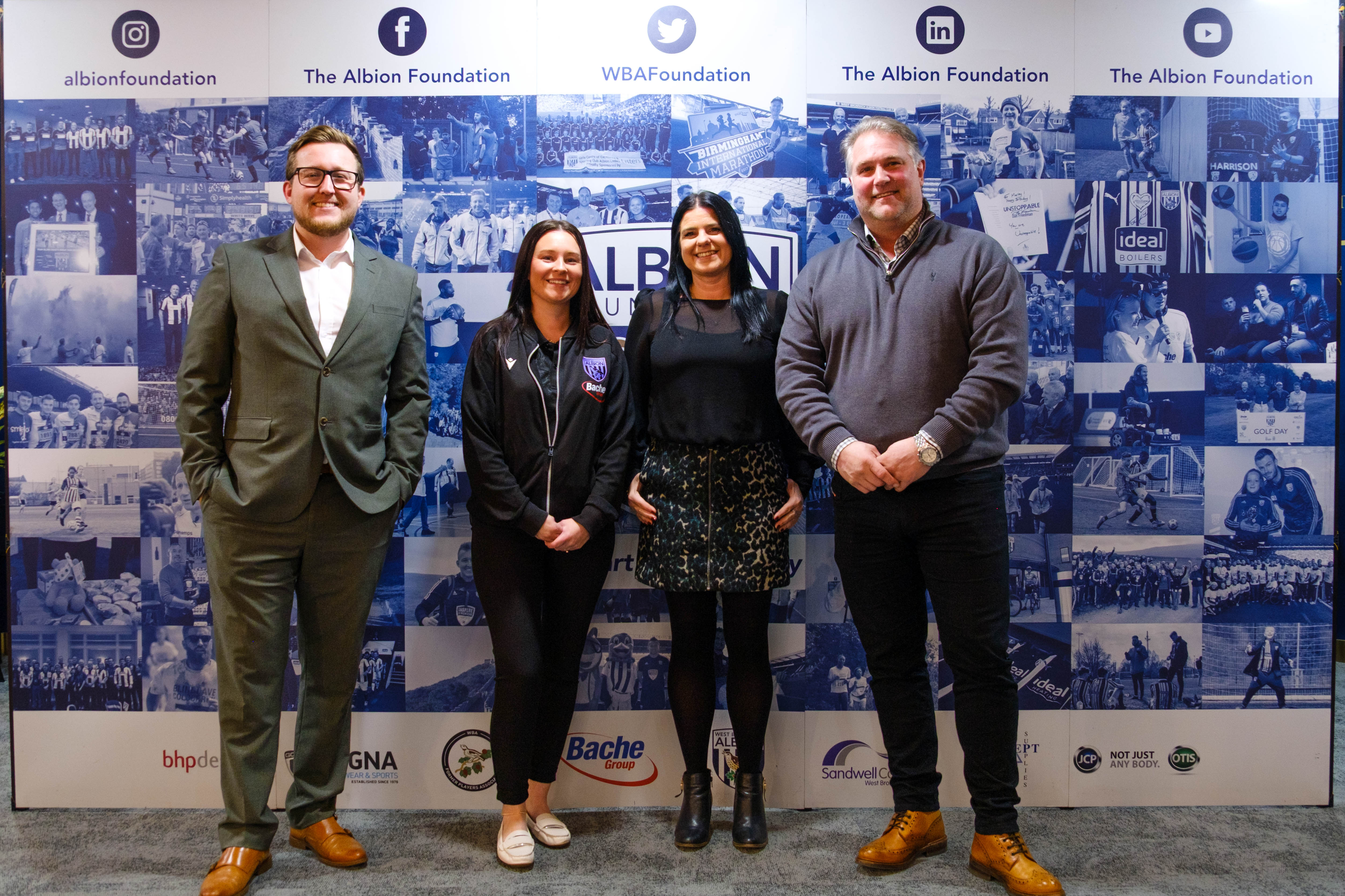 Tremlett & Turner patron photo in The Millichip Suite