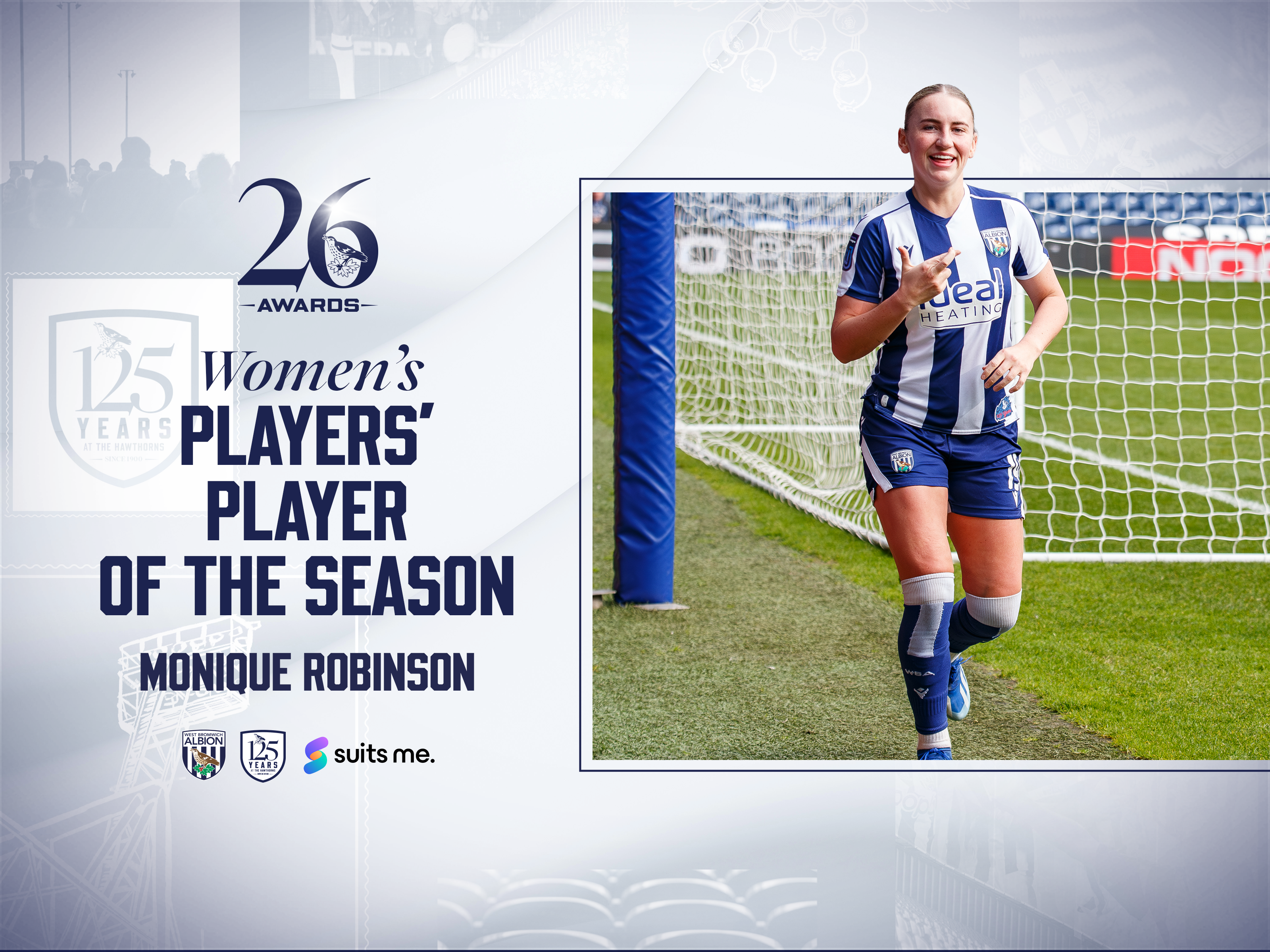 Players' Player of the Season - Monique Robinson.