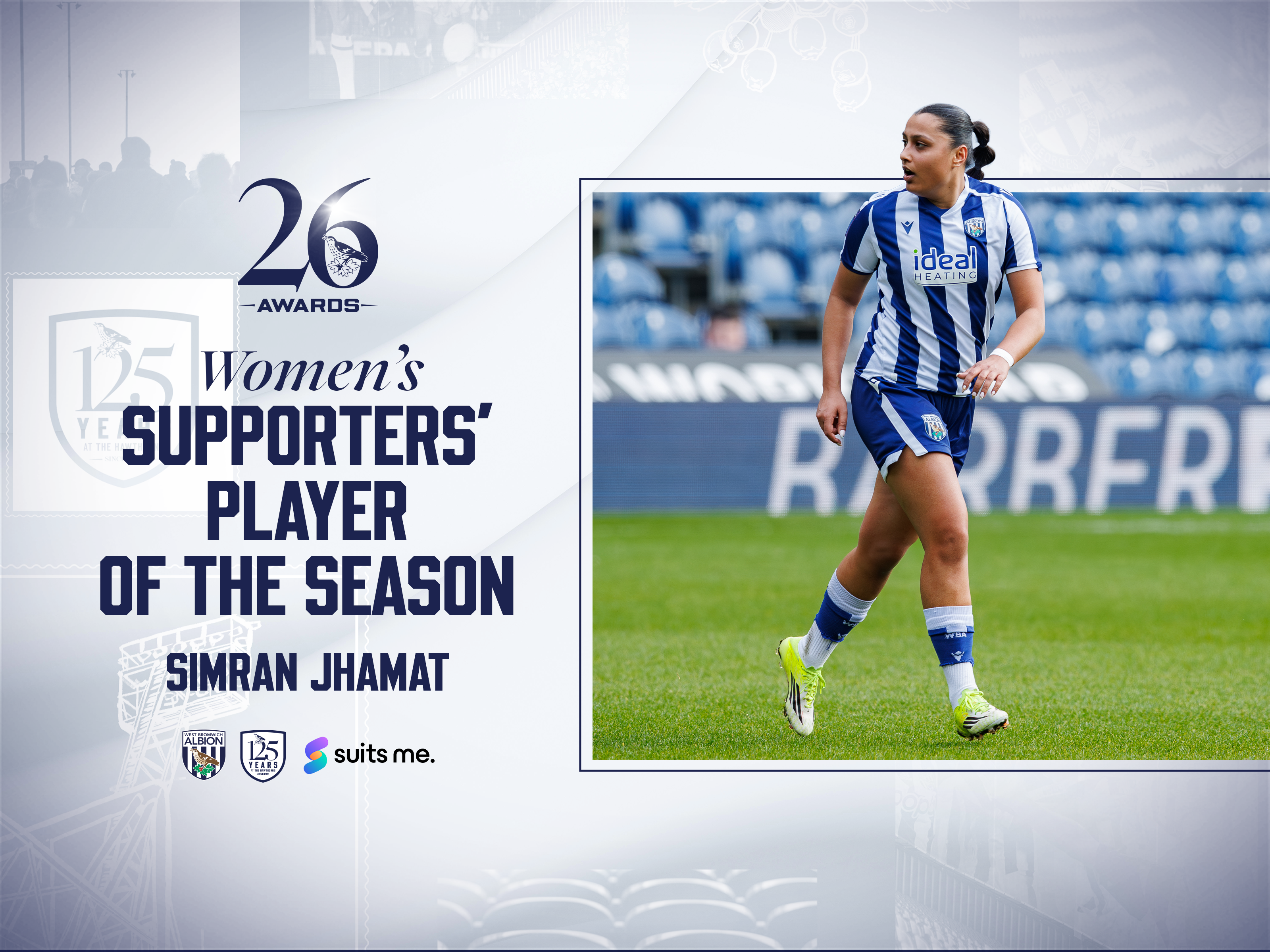 Supporters' Player of the Season - Simran Jhamat.