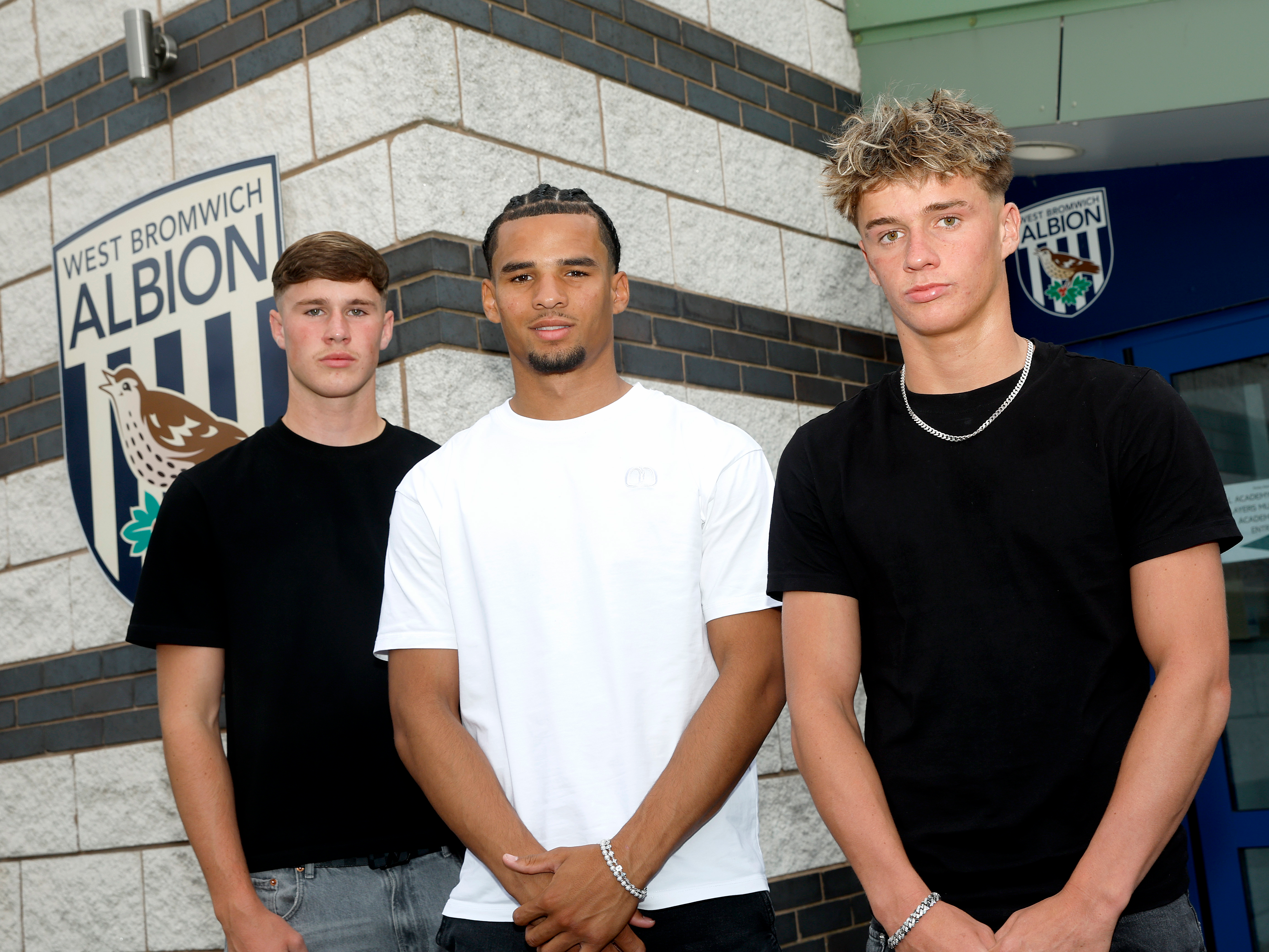 Harry French, George Shaw and Antonio Perkins.