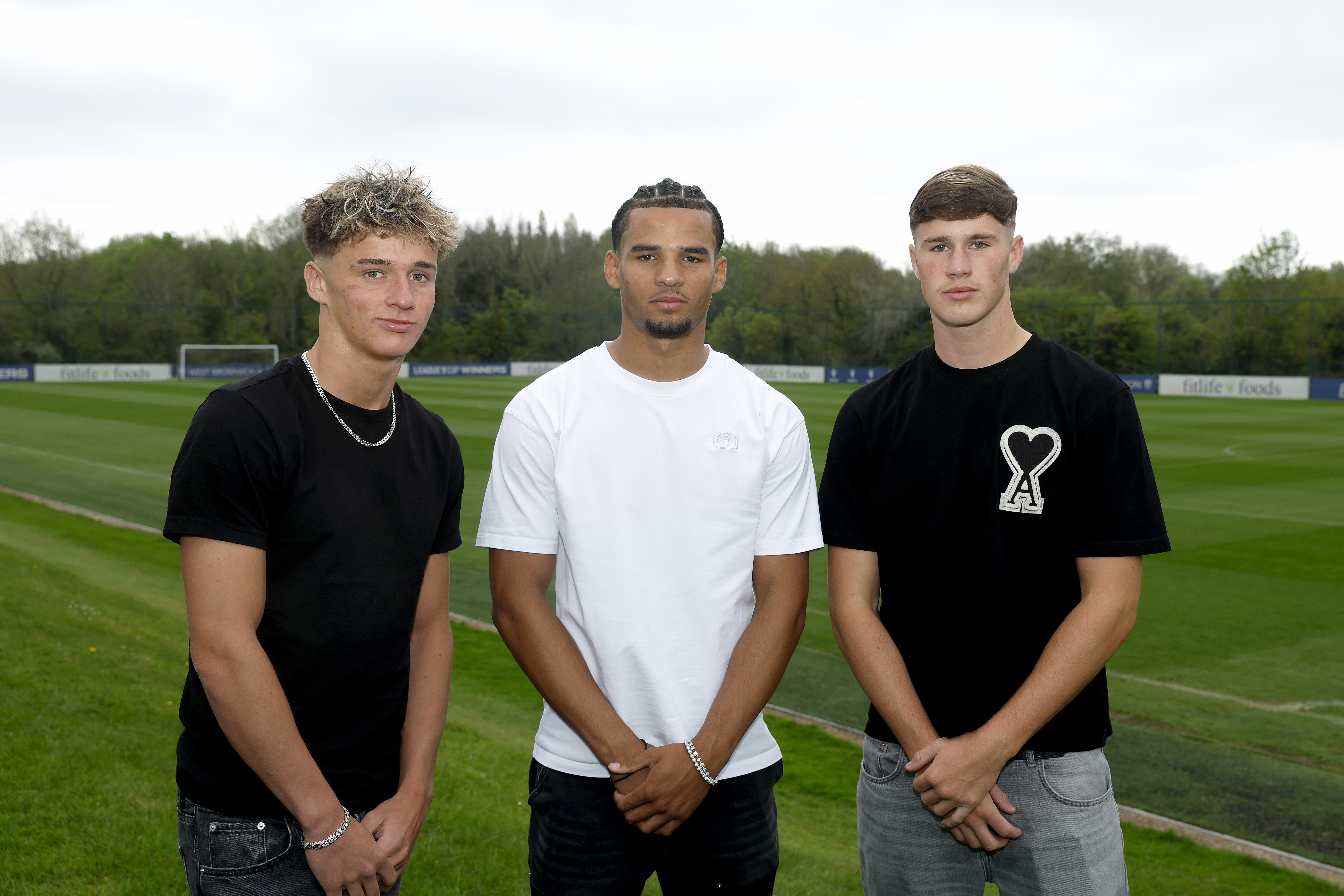 Harry French, George Shaw and Antonio Perkins.