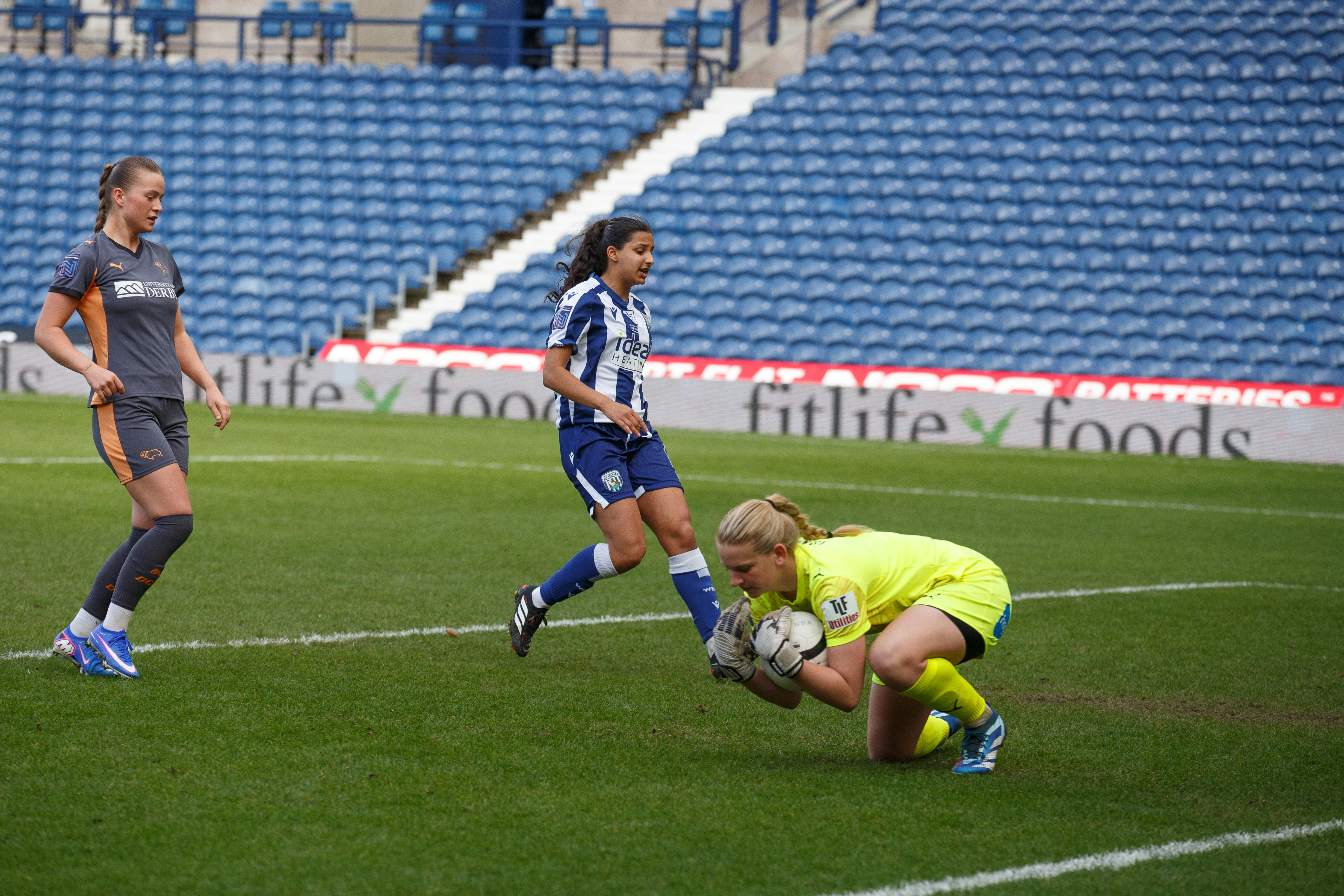 Albion in Women against Derby County.