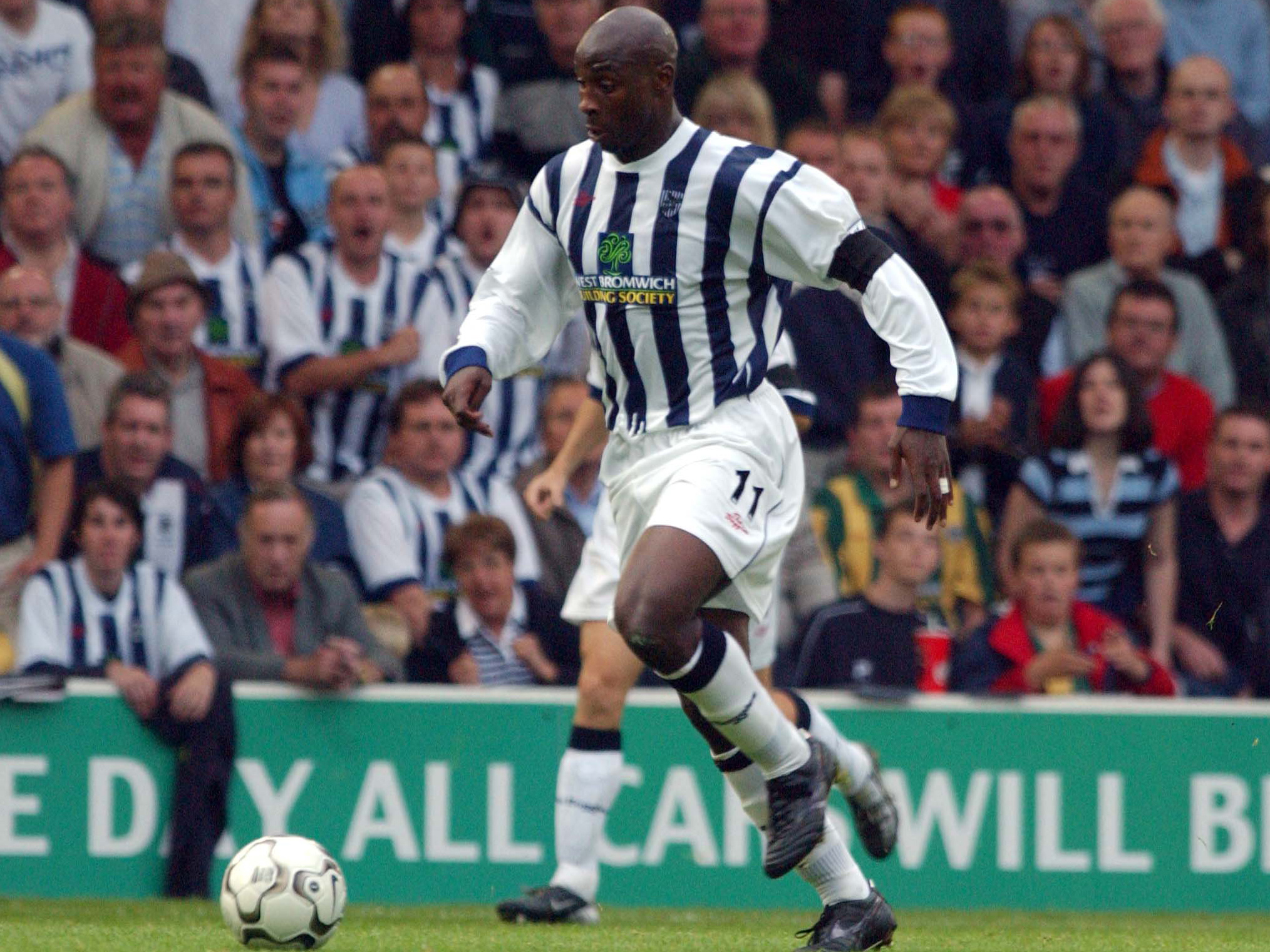 An image of Jason Roberts playing for West Bromwich Albion