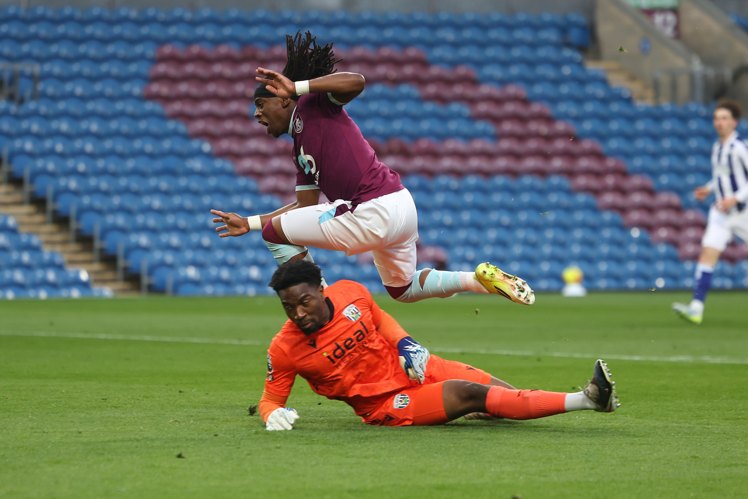 Albion U21s in action against Burnley.