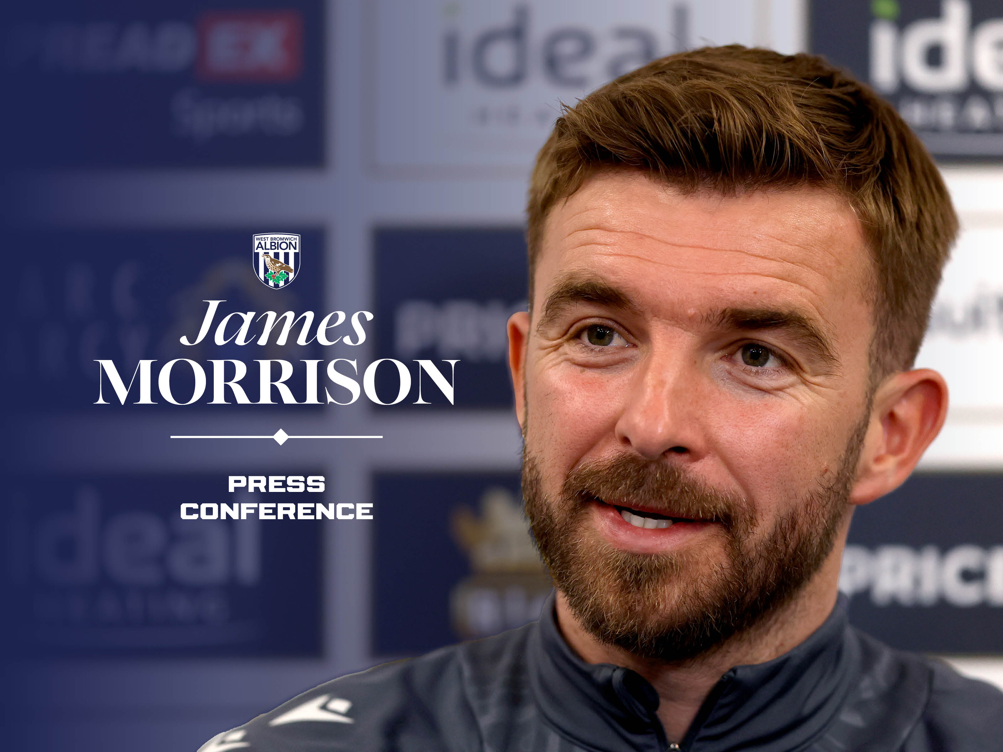 James Morrison conducts his press conference
