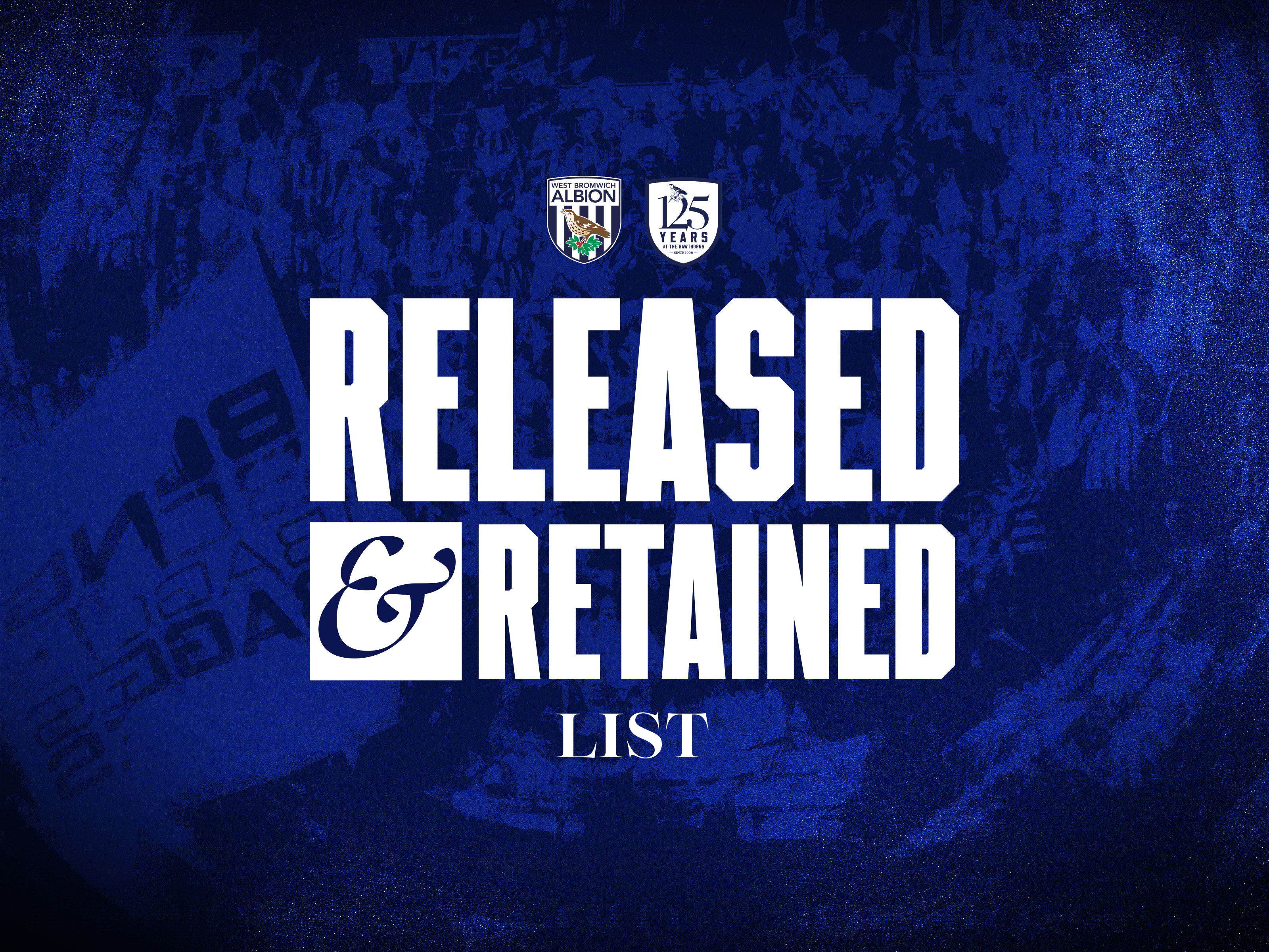A graphic saying released & retained list