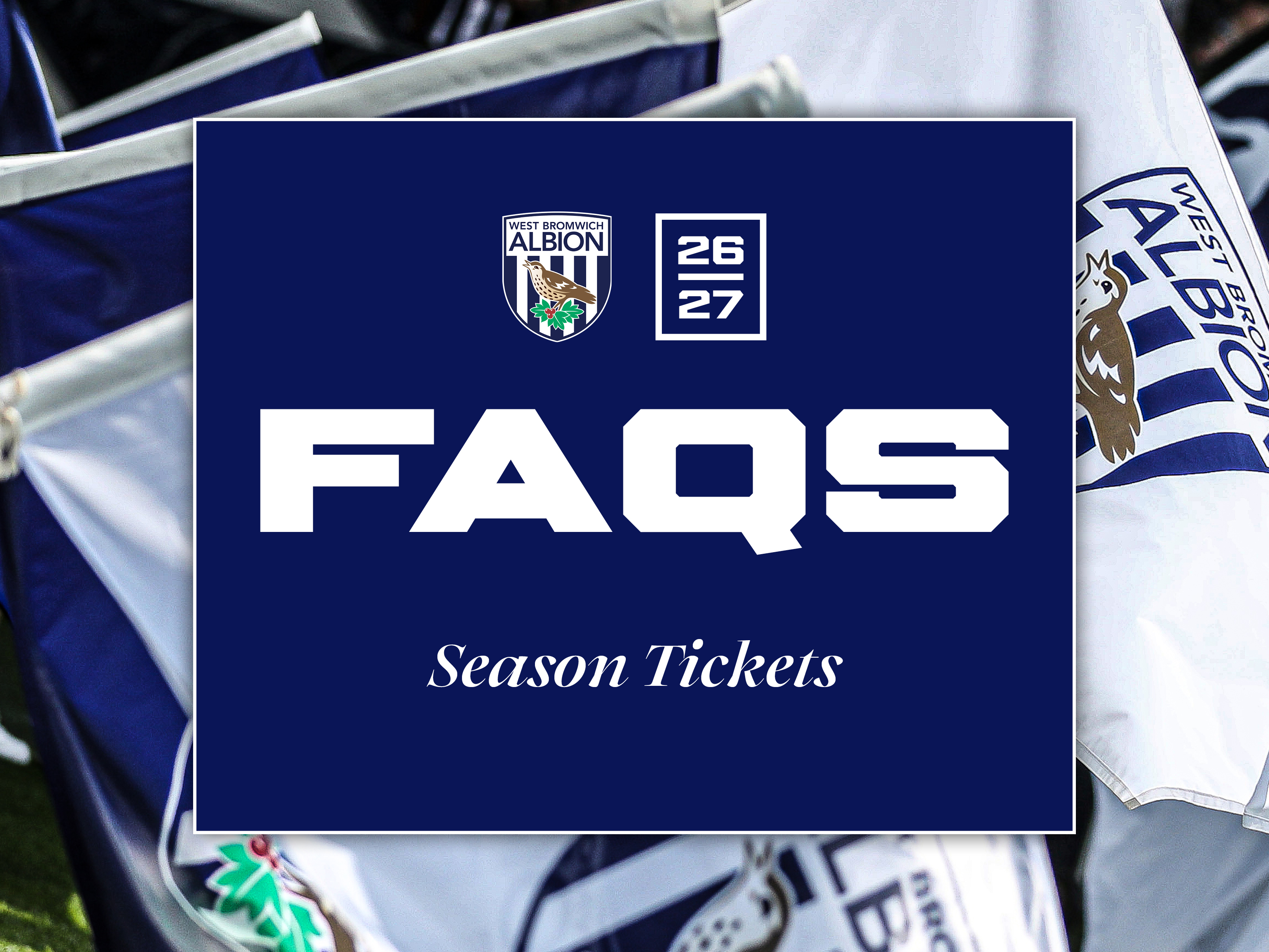 FAQs | Season Tickets