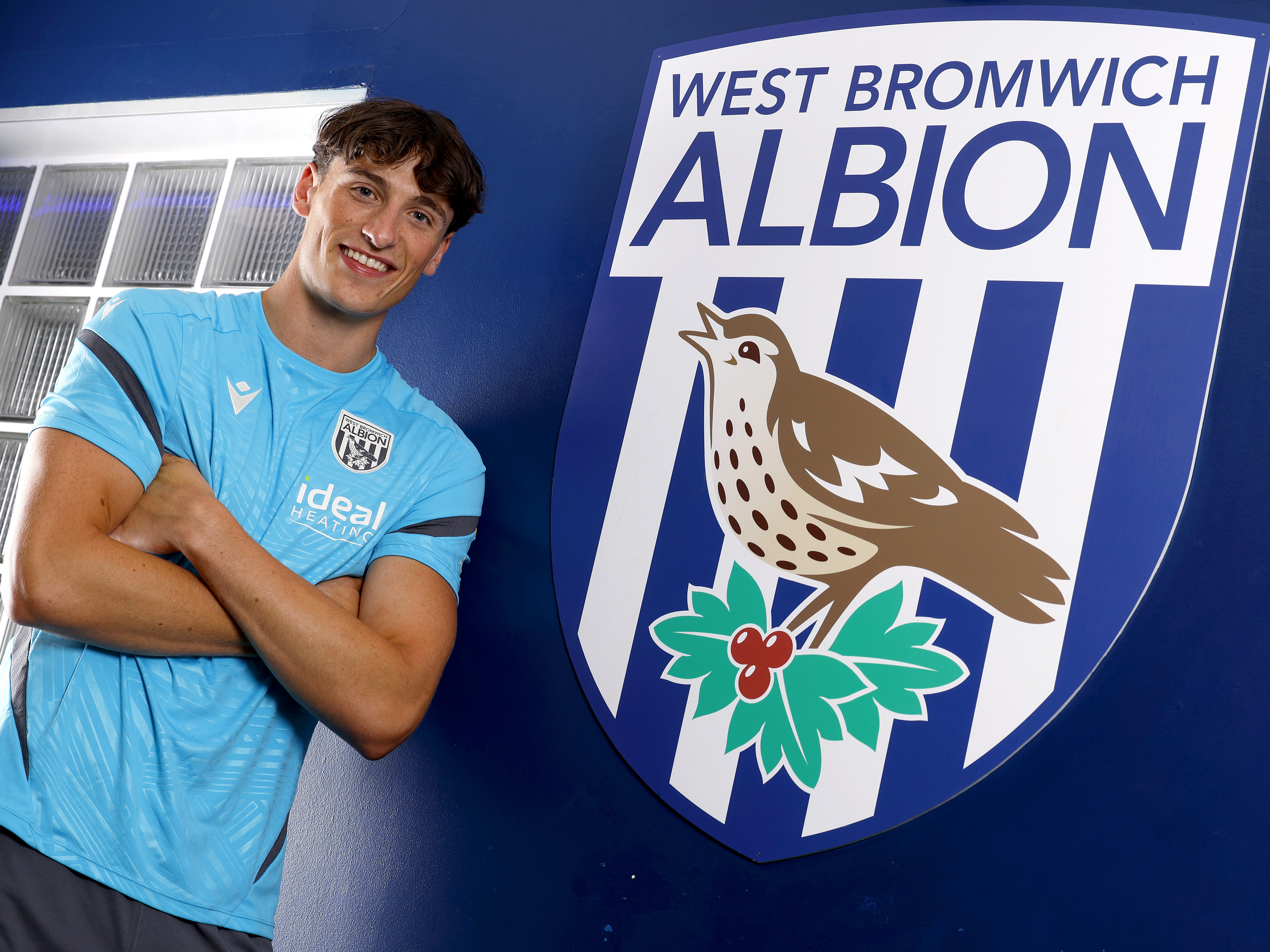 A photo of new Albion striker Barney Stewart