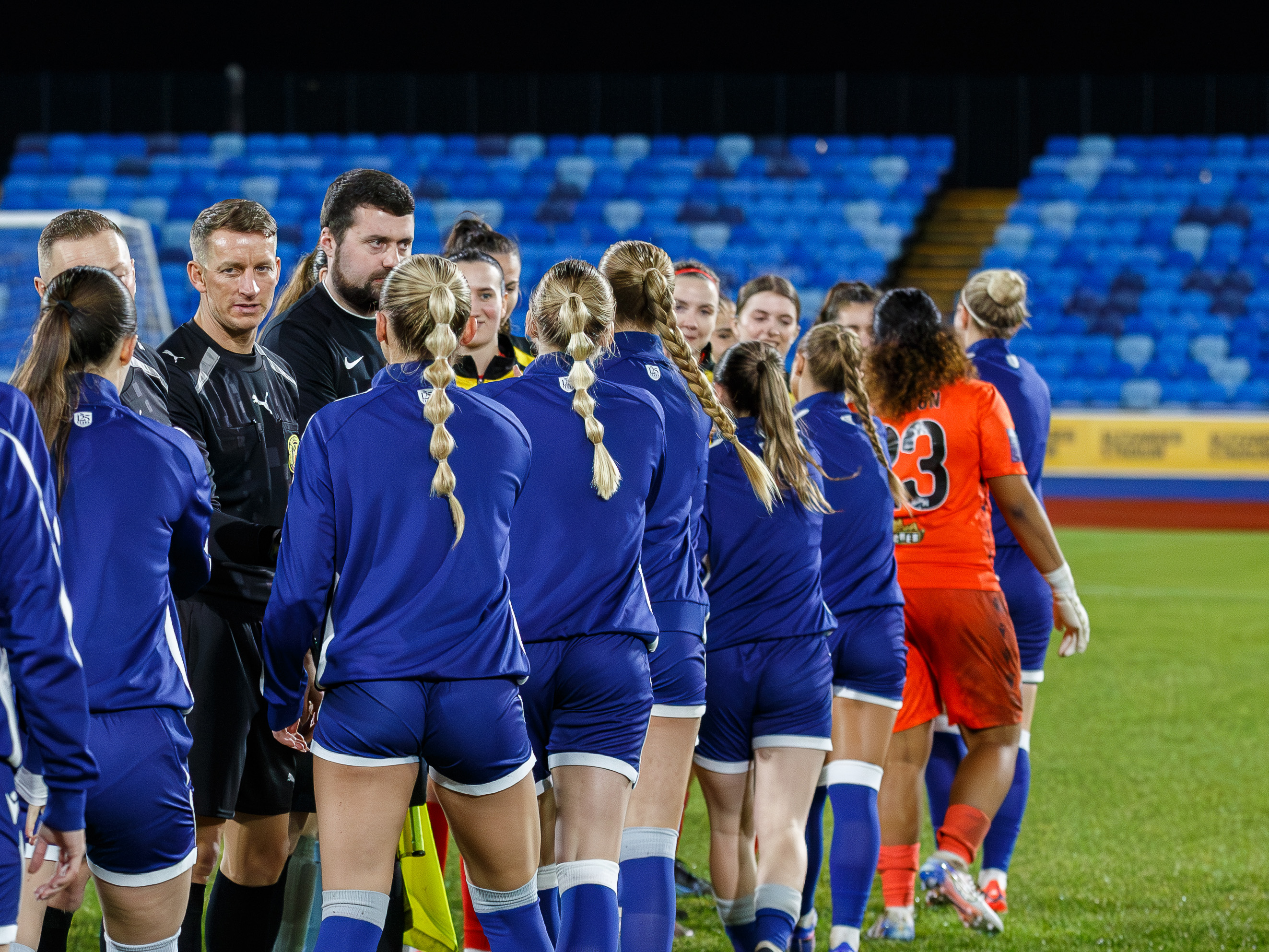 Albion Women against Leafield Athletic.