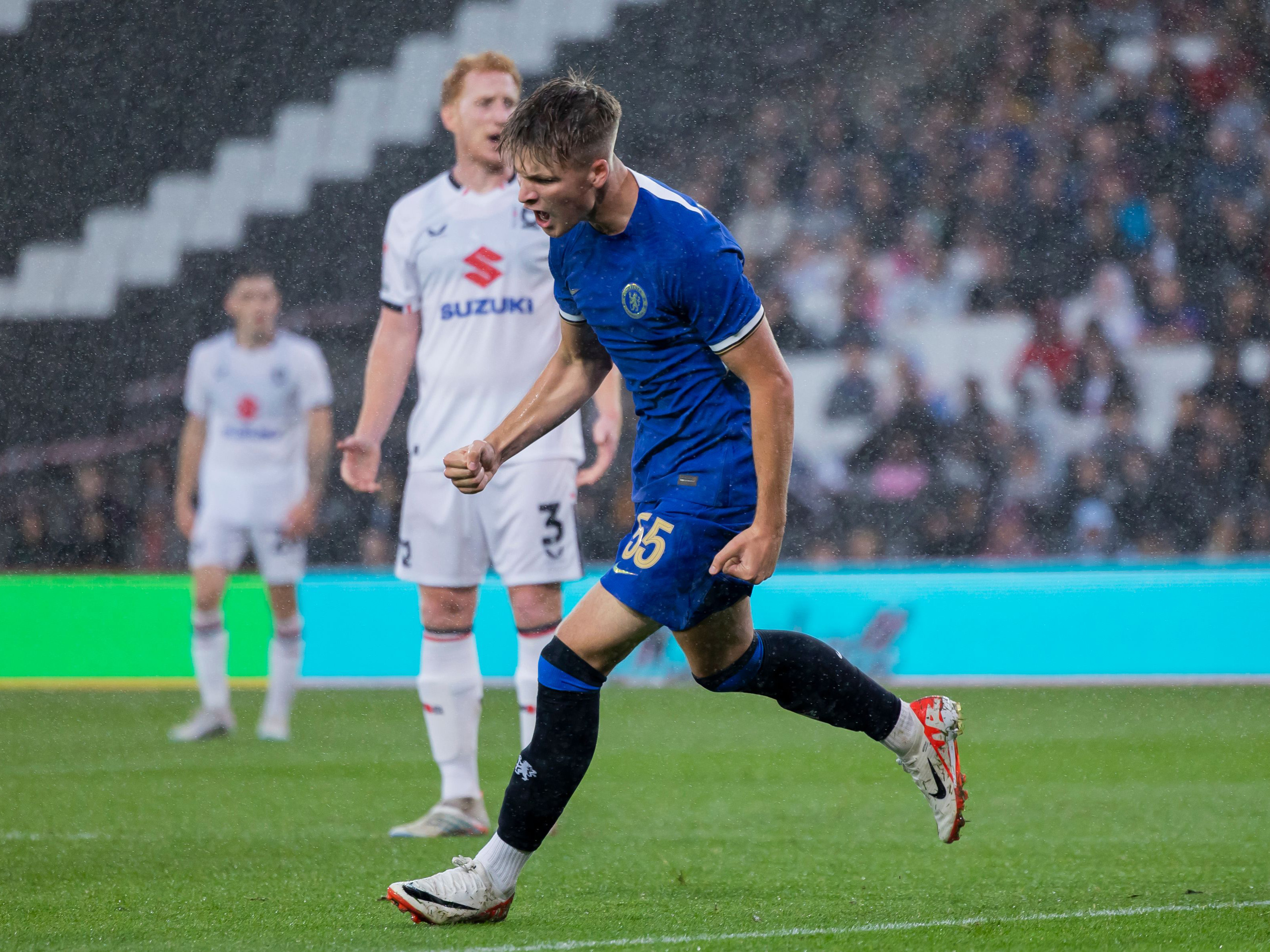 A photo of new Albion forward Jimmy-Jay Morgan playing for former club, Chelsea